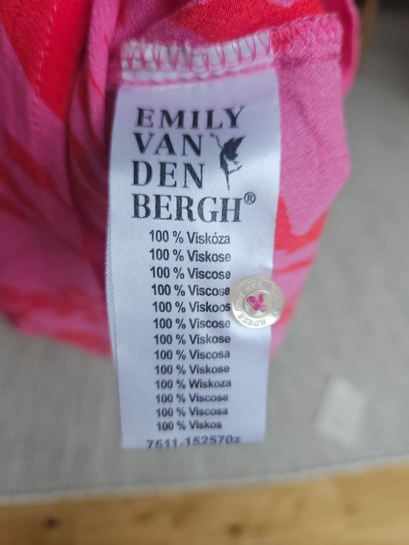 Van Emily van den Bergh Blouse Size M / US 6-8 / IT 42-44 - 3 Thumbnail