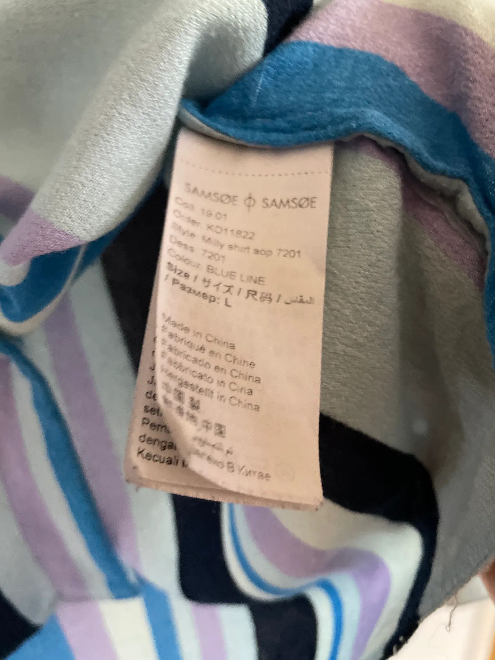 Samsoe Samsoe Samsøe Samsøe Milly Shirt Size L / US 10 / IT 46 - 3 Thumbnail