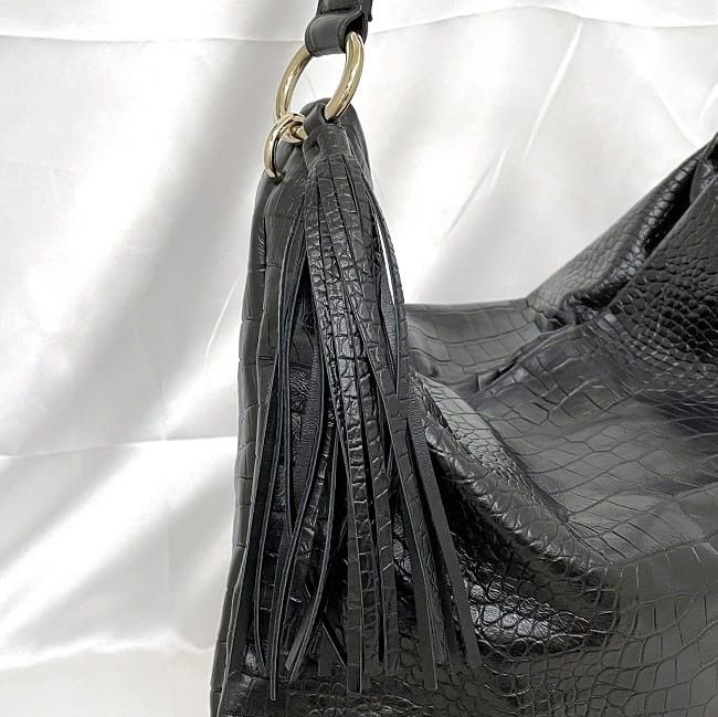 Jimmy Choo JIMMY CHOO Shoulder Bag Black Leather Size ONE SIZE - 3 Thumbnail