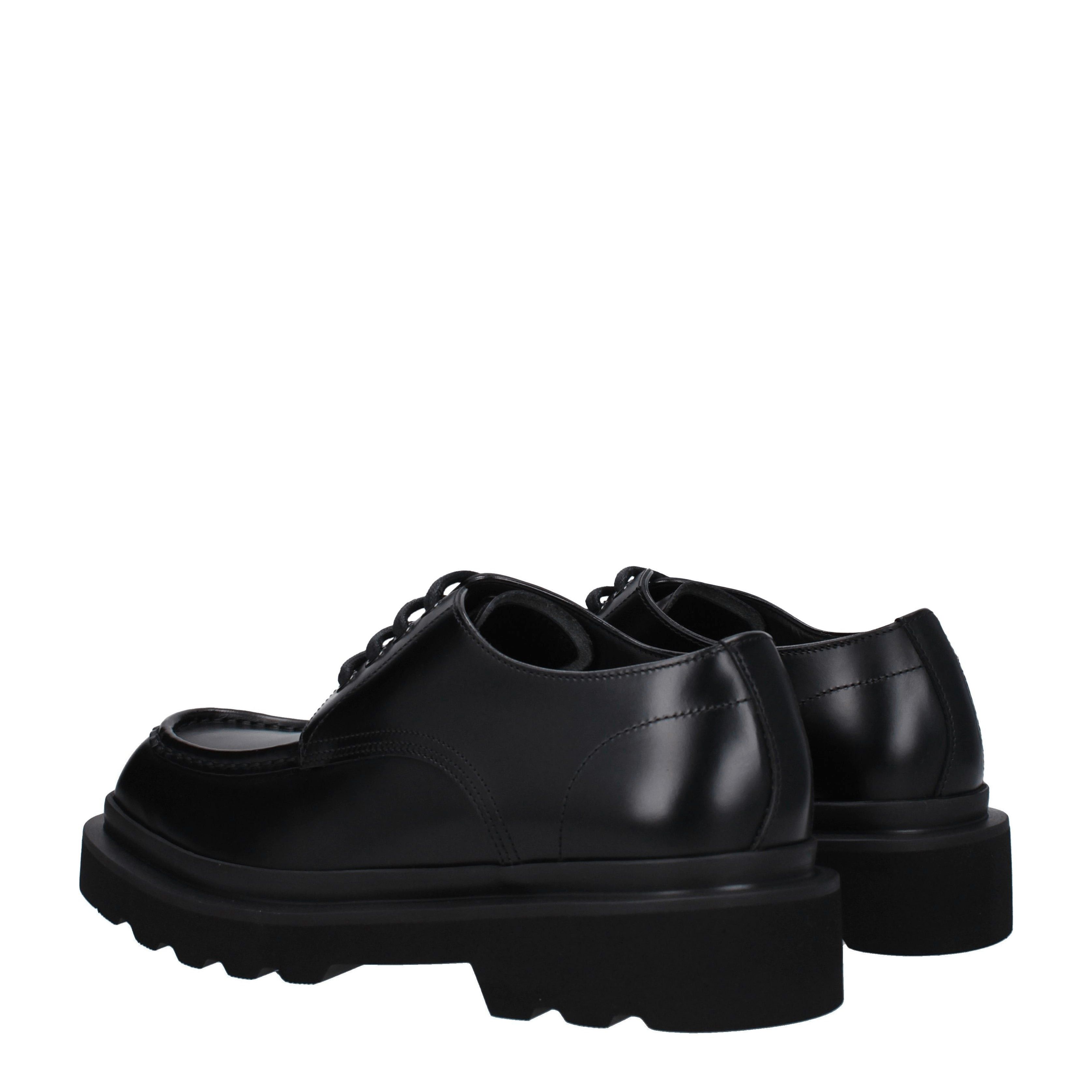 Dolce & Gabbana Lace ups in Leather Size US 8 / EU 41 - 4 Thumbnail