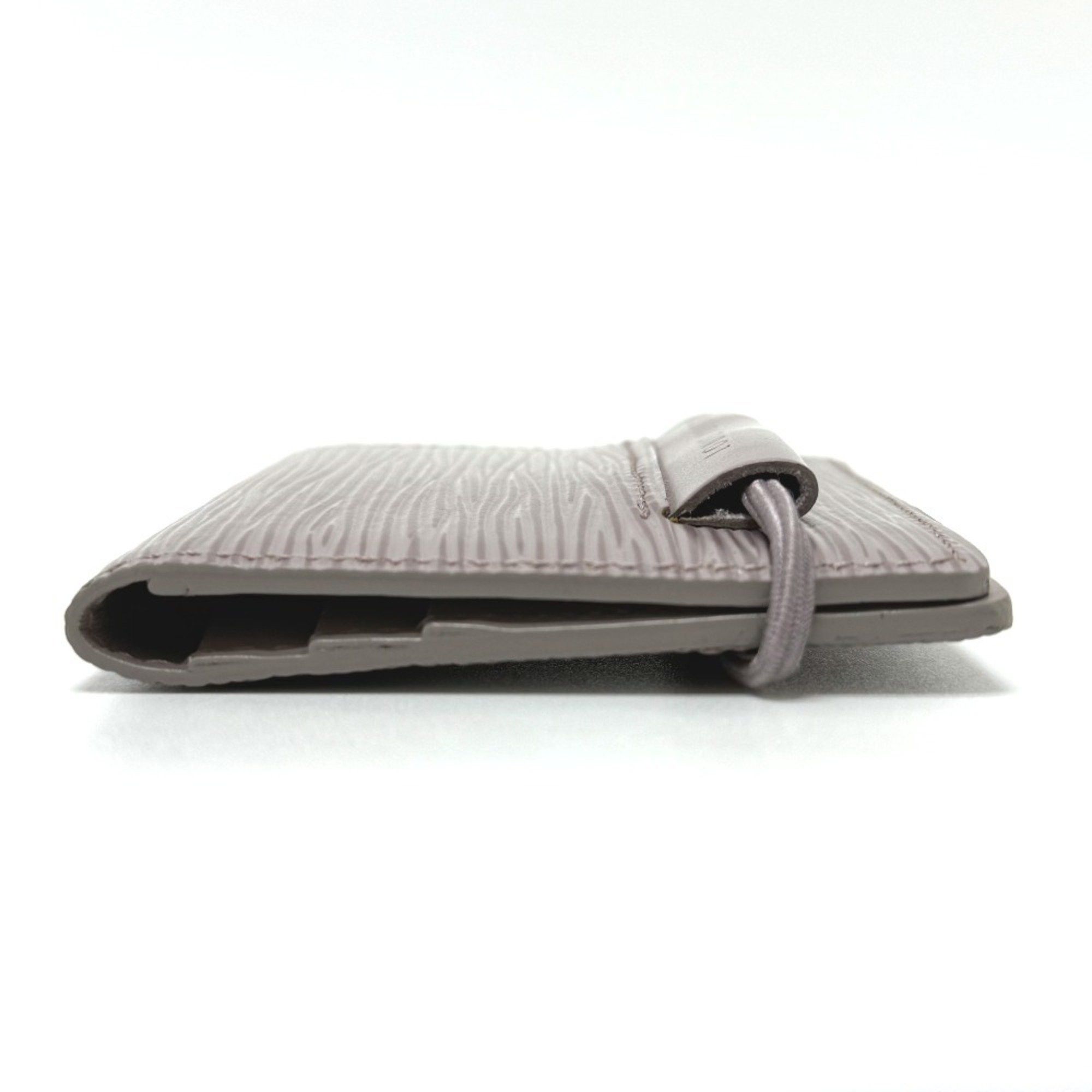 Louis Vuitton LOUIS VUITTON M6367B Porte Carte Transport Business Card Holder Small Items Bi-fold Holder/Card Case Epi Leather Women's Lilac Size ONE SIZE - 4 Thumbnail