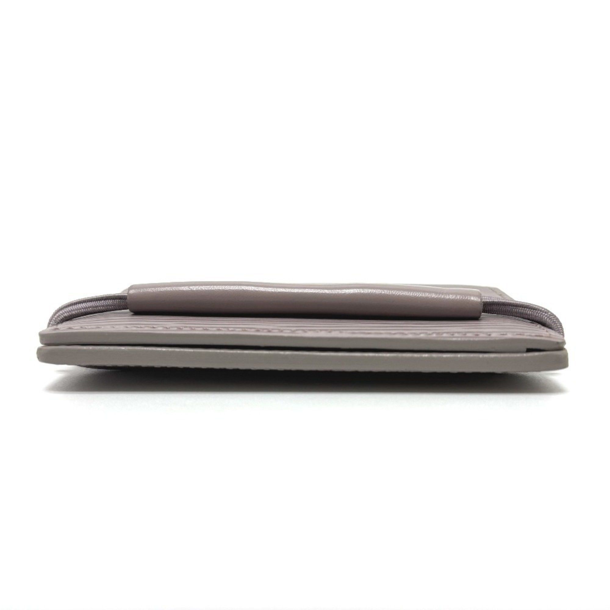 Louis Vuitton LOUIS VUITTON M6367B Porte Carte Transport Business Card Holder Small Items Bi-fold Holder/Card Case Epi Leather Women's Lilac Size ONE SIZE - 3 Thumbnail
