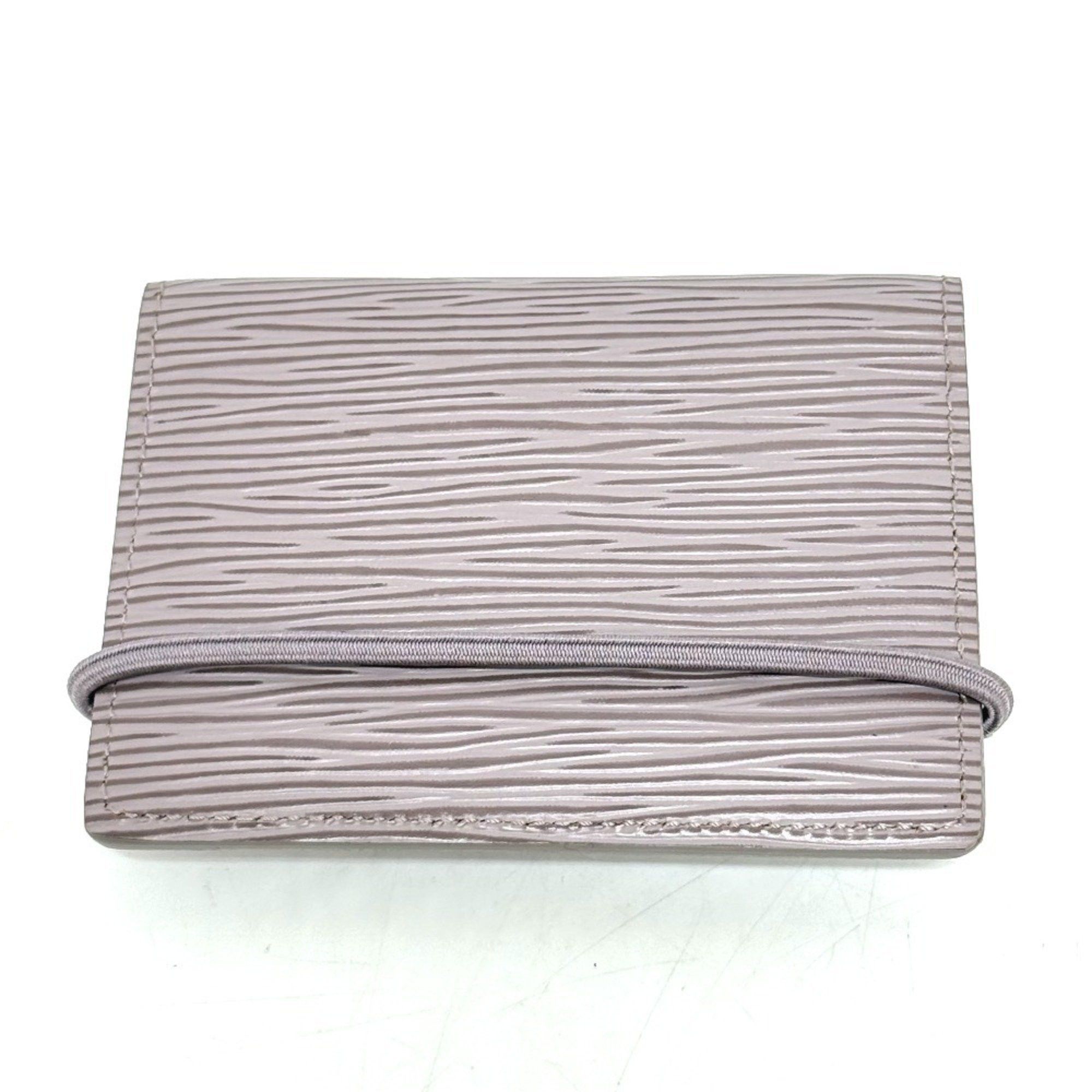 Louis Vuitton LOUIS VUITTON M6367B Porte Carte Transport Business Card Holder Small Items Bi-fold Holder/Card Case Epi Leather Women's Lilac Size ONE SIZE - 2 Thumbnail