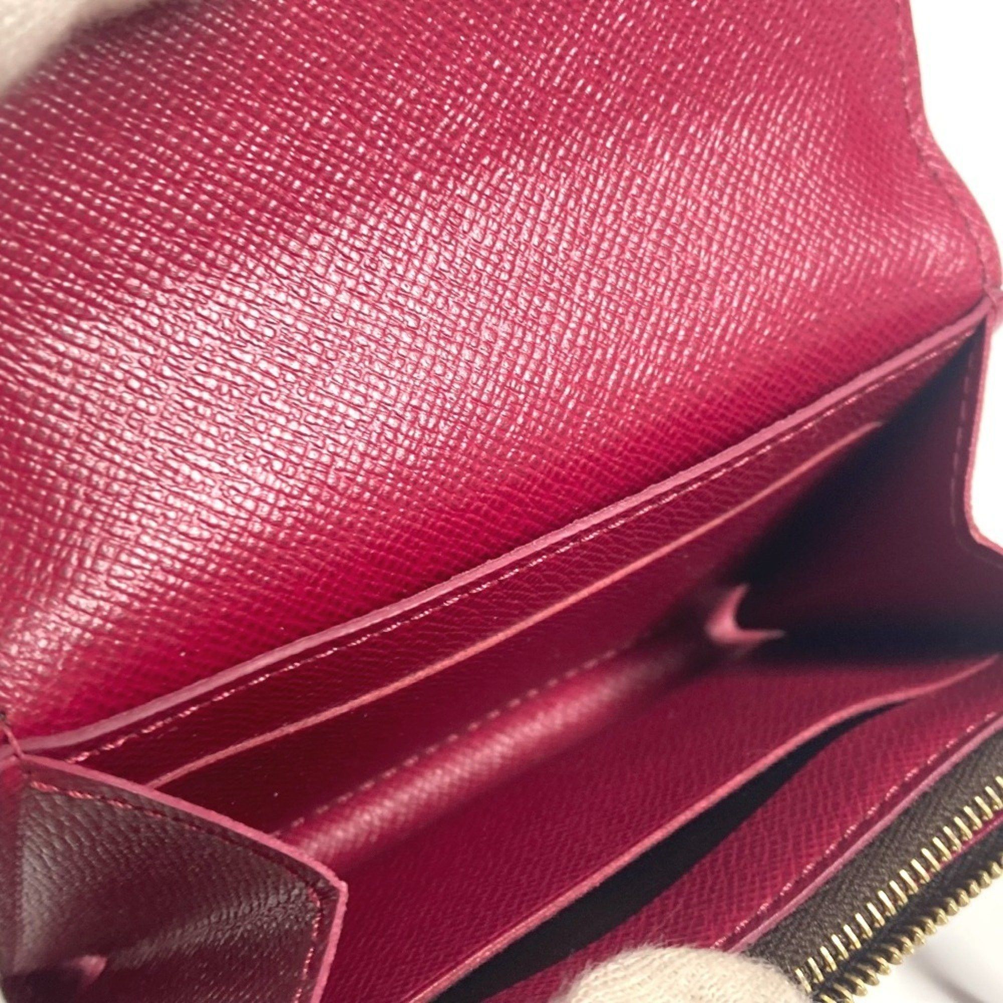 Louis Vuitton LOUIS VUITTON M41939 Monogram Portemonnay Rosalie Compact Wallet Bi-fold Canvas Men's Women's Fuchsia Pink Size ONE SIZE - 10 Thumbnail