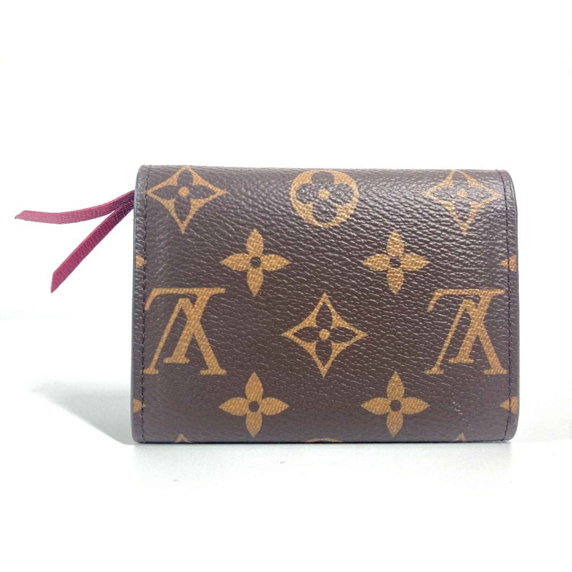 Louis Vuitton LOUIS VUITTON M41939 Monogram Portemonnay Rosalie Compact Wallet Bi-fold Canvas Men's Women's Fuchsia Pink Size ONE SIZE - 2 Thumbnail