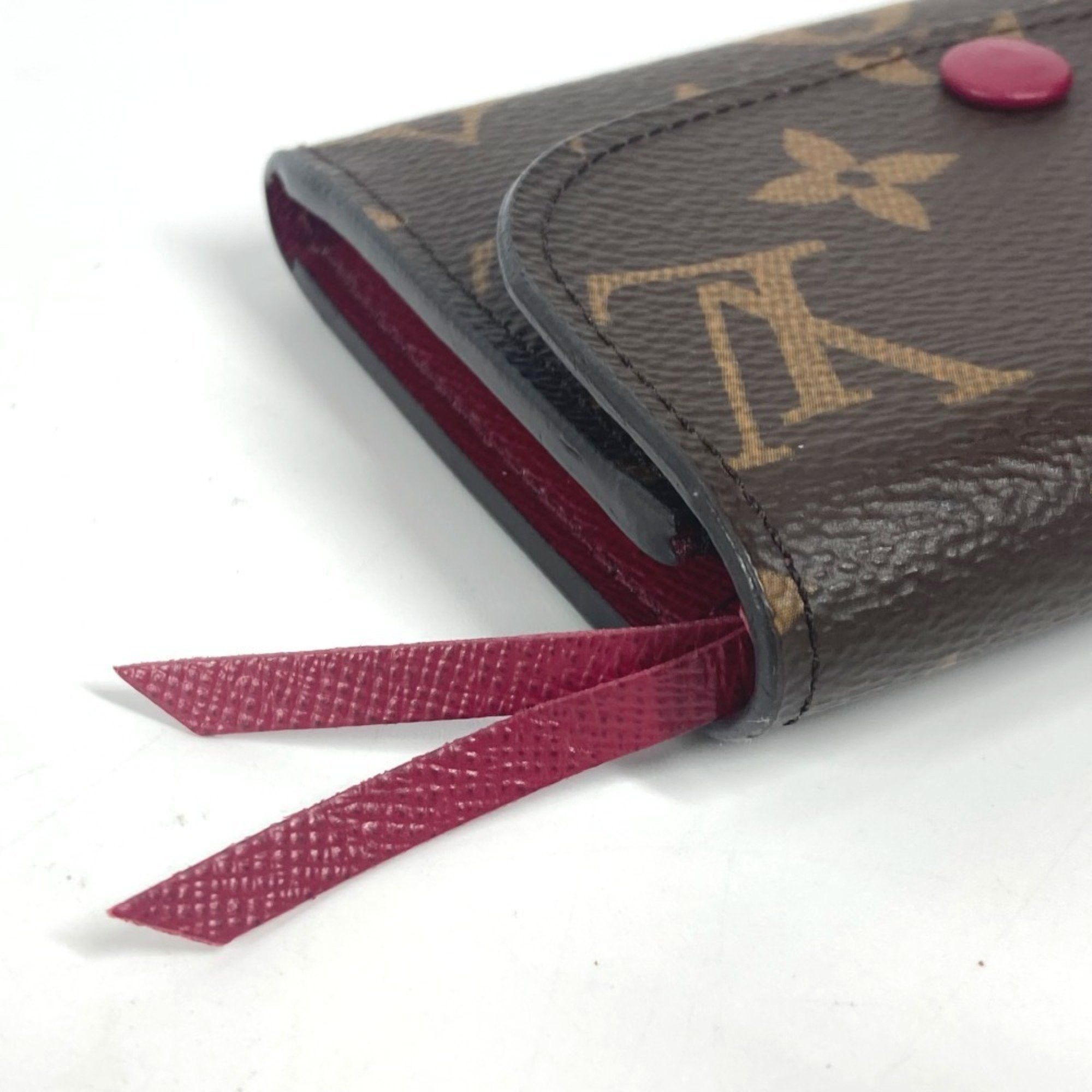 Louis Vuitton LOUIS VUITTON M41939 Monogram Portemonnay Rosalie Compact Wallet Bi-fold Canvas Men's Women's Fuchsia Pink Size ONE SIZE - 5 Thumbnail