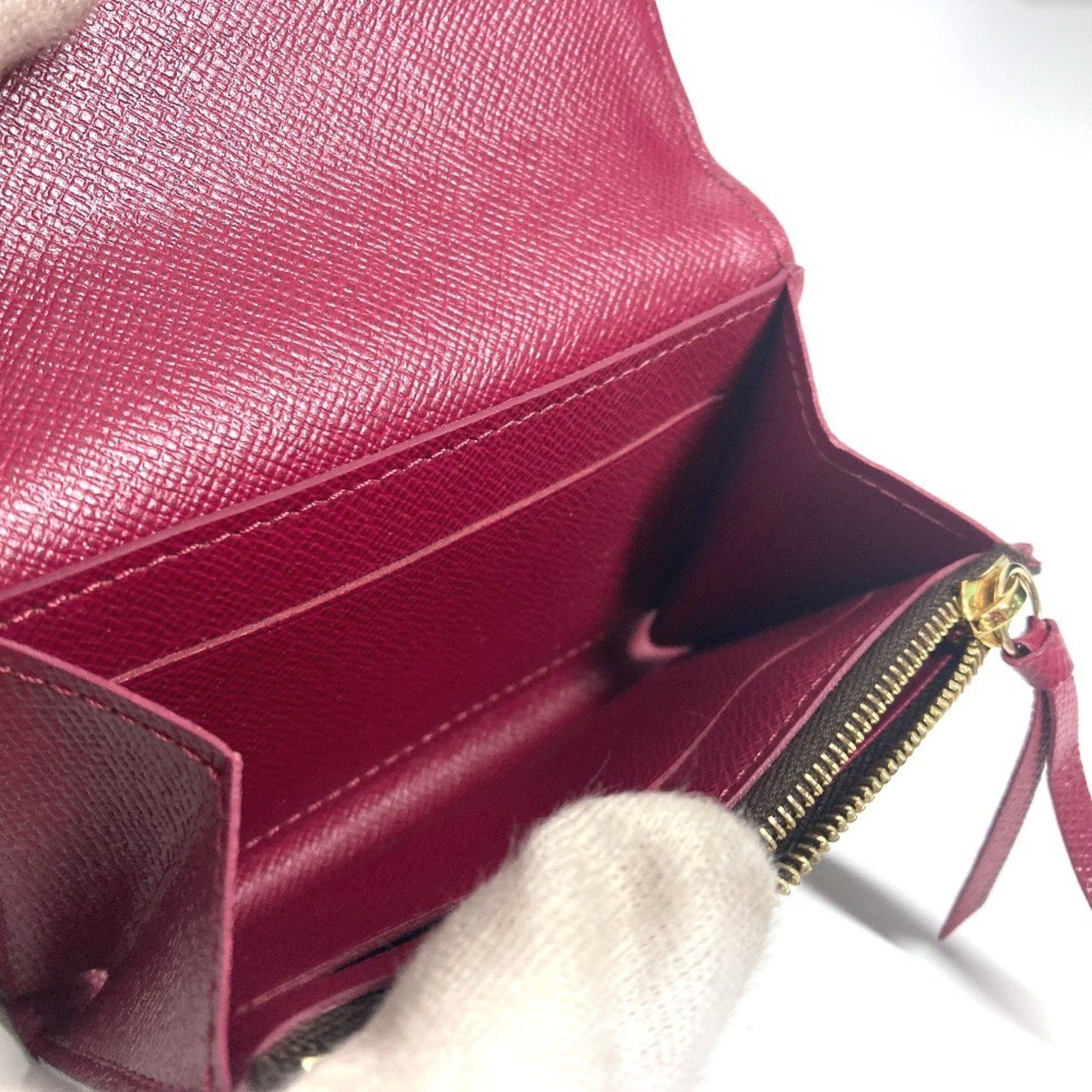 Louis Vuitton LOUIS VUITTON M41939 Monogram Portemonnay Rosalie Compact Wallet Bi-fold Canvas Men's Women's Fuchsia Pink Size ONE SIZE - 8 Thumbnail