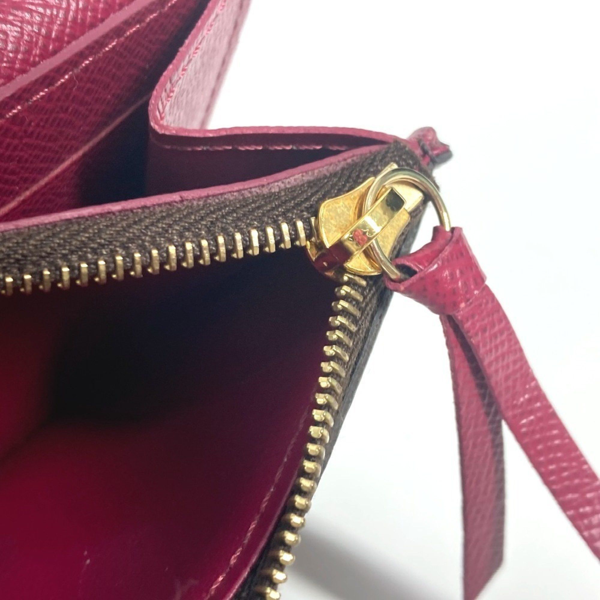 Louis Vuitton LOUIS VUITTON M41939 Monogram Portemonnay Rosalie Compact Wallet Bi-fold Canvas Men's Women's Fuchsia Pink Size ONE SIZE - 14 Thumbnail