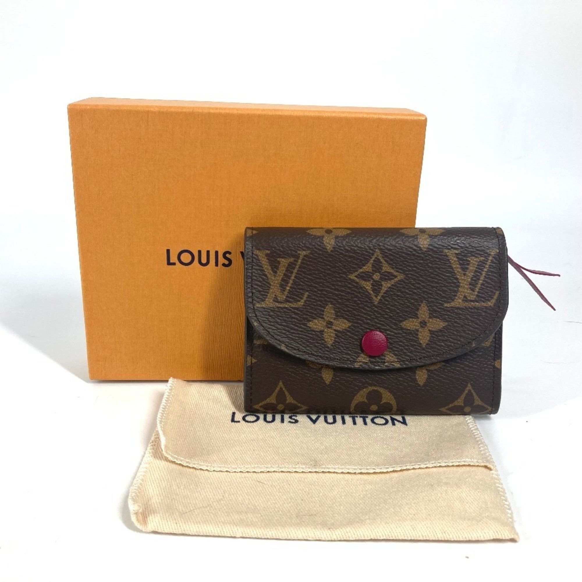 Louis Vuitton LOUIS VUITTON M41939 Monogram Portemonnay Rosalie Compact Wallet Bi-fold Canvas Men's Women's Fuchsia Pink Size ONE SIZE - 17 Thumbnail