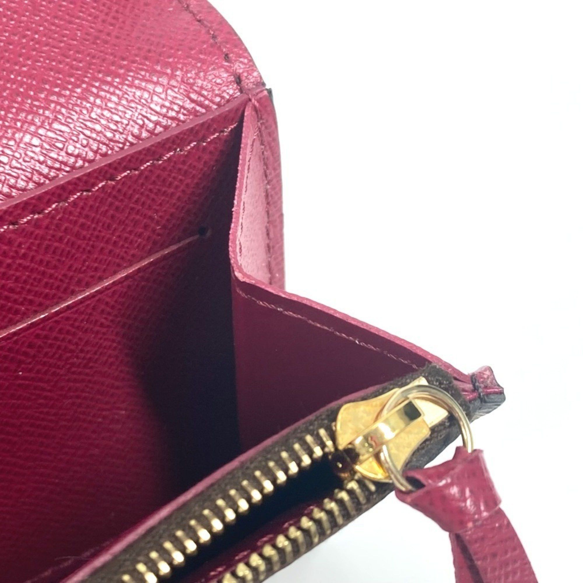 Louis Vuitton LOUIS VUITTON M41939 Monogram Portemonnay Rosalie Compact Wallet Bi-fold Canvas Men's Women's Fuchsia Pink Size ONE SIZE - 9 Thumbnail