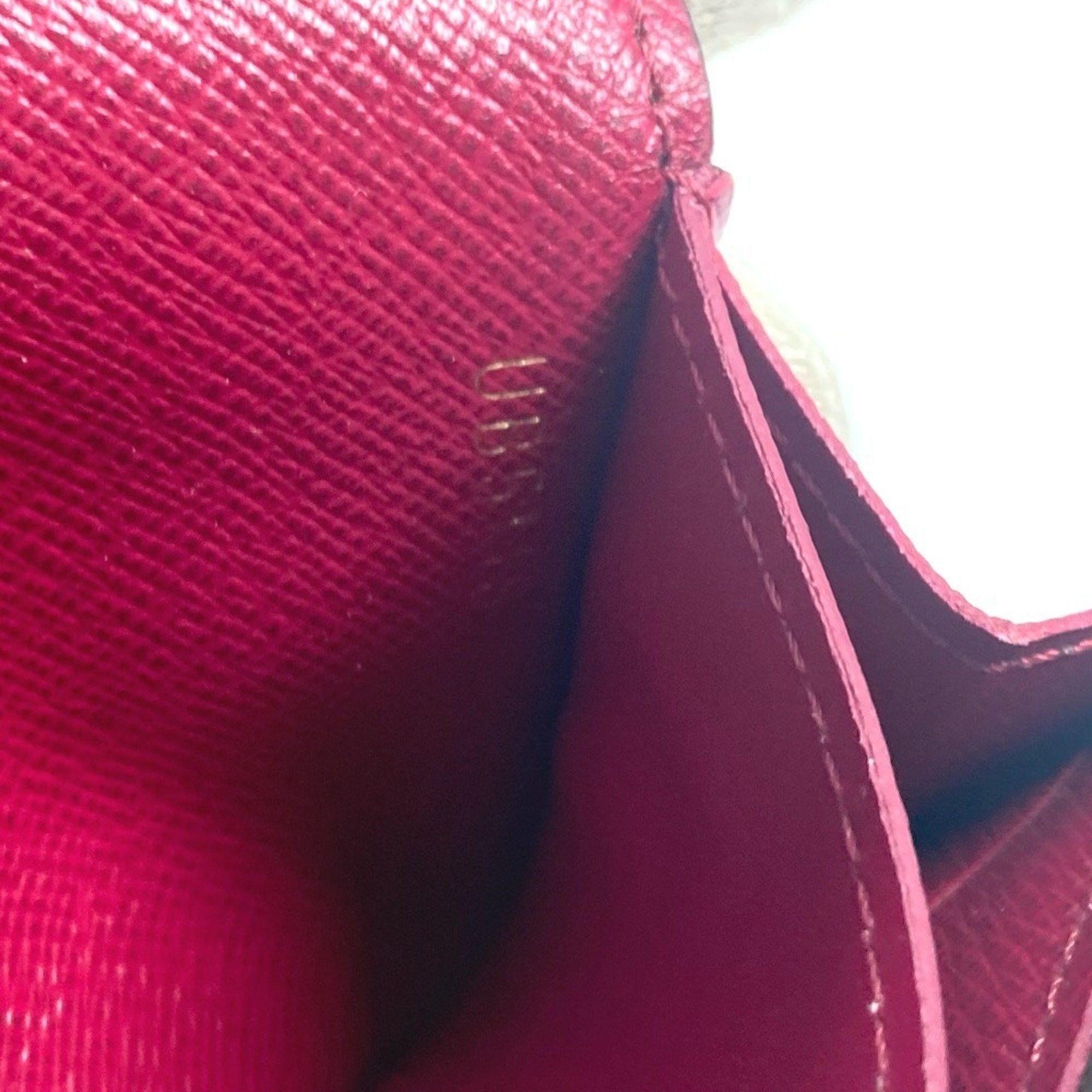 Louis Vuitton LOUIS VUITTON M41939 Monogram Portemonnay Rosalie Compact Wallet Bi-fold Canvas Men's Women's Fuchsia Pink Size ONE SIZE - 16 Thumbnail
