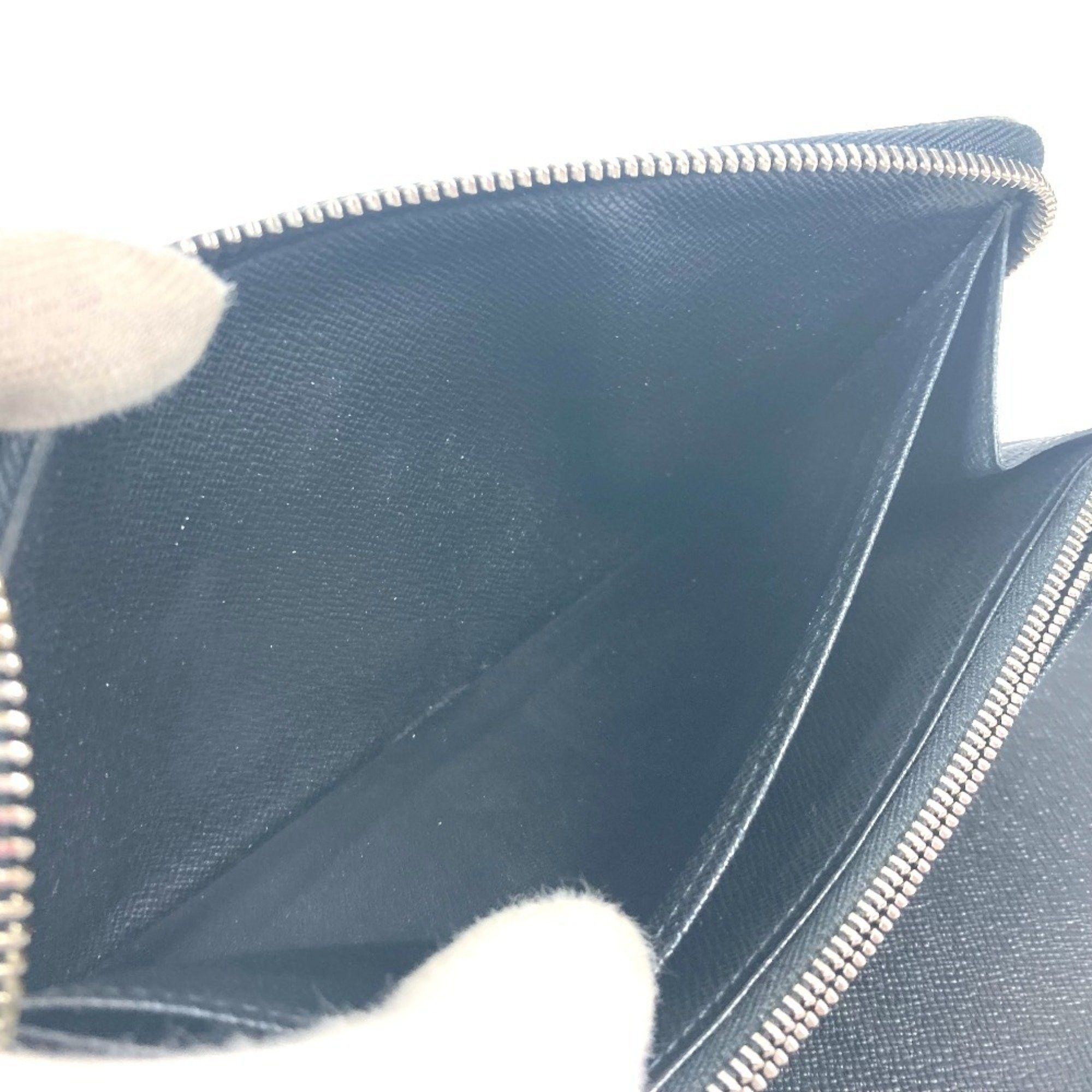 Louis Vuitton LOUIS VUITTON N63077 Damier Graphite Zippy Organizer Long Wallet Round Zipper Canvas Men's Women's Black Size ONE SIZE - 13 Thumbnail