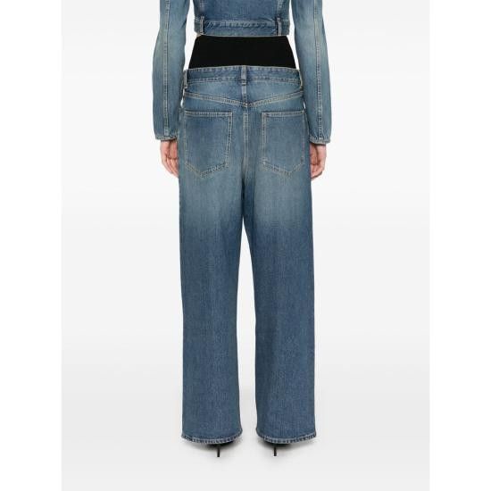 デニム・ジーパン ALAIA Women Denim Pants AA9P0155T5364 525 Blue Alaia ALAIA Women Denims AA9P0155T5364 525 BLUE | Grailed