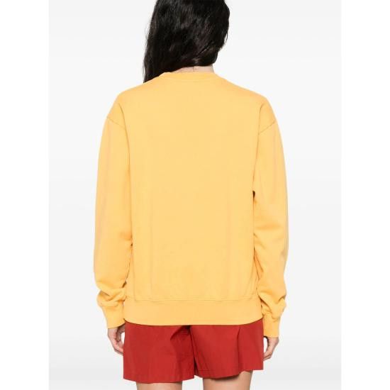 Sporty & Rich SPORTY & RICH Women Tops ST071622508OR FAGOL YELLOW Size S / US 4 / IT 40 - 2 Thumbnail