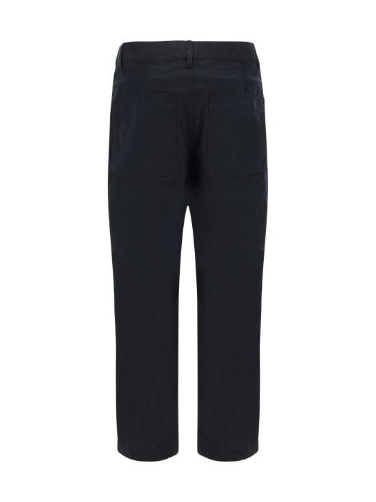 Isabel Marant ISABEL MARANT Men Straight Pants PA0178HAA3G44H 02FK BLACK Size US 40 / EU 56 - 2 Thumbnail