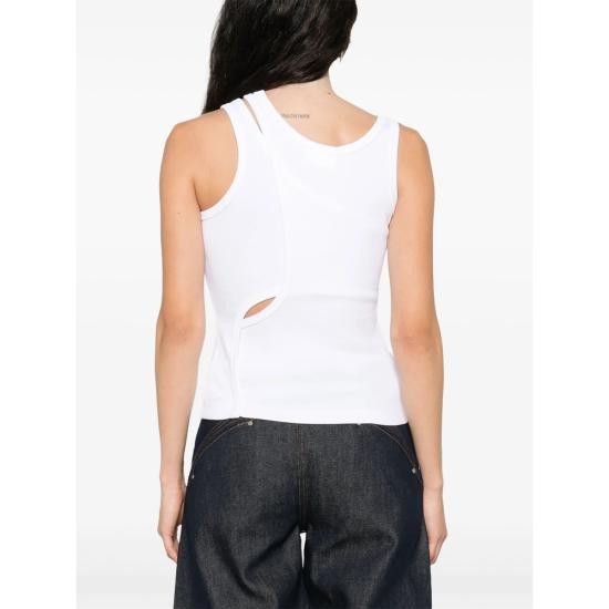 Axel Arigato AXEL ARIGATO Women Tops A3422001 RINA LAYAR WHITE Size S / US 4 / IT 40 - 3 Thumbnail