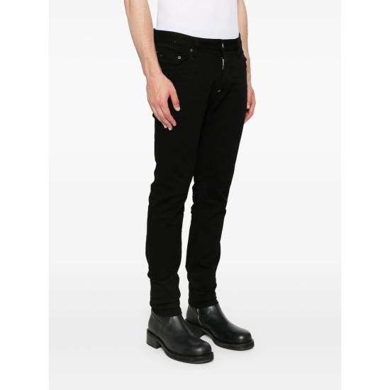 Dsquared2 DSQUARED2 Men Denim Pants S39781 S74LB1743 900 BLACK Size US 44 / EU 60 - 2 Thumbnail