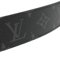 Louis Vuitton Louis Vuitton Monogram Eclipse Leather Belt Canvas Other M9044U