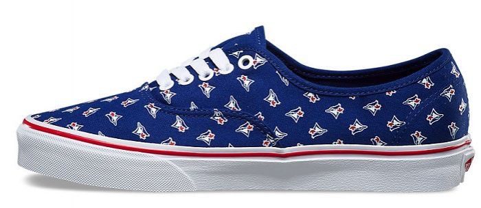 MLB Van Vans Vans x MLB Authentic Toronto Blue Jays Blue Grailed