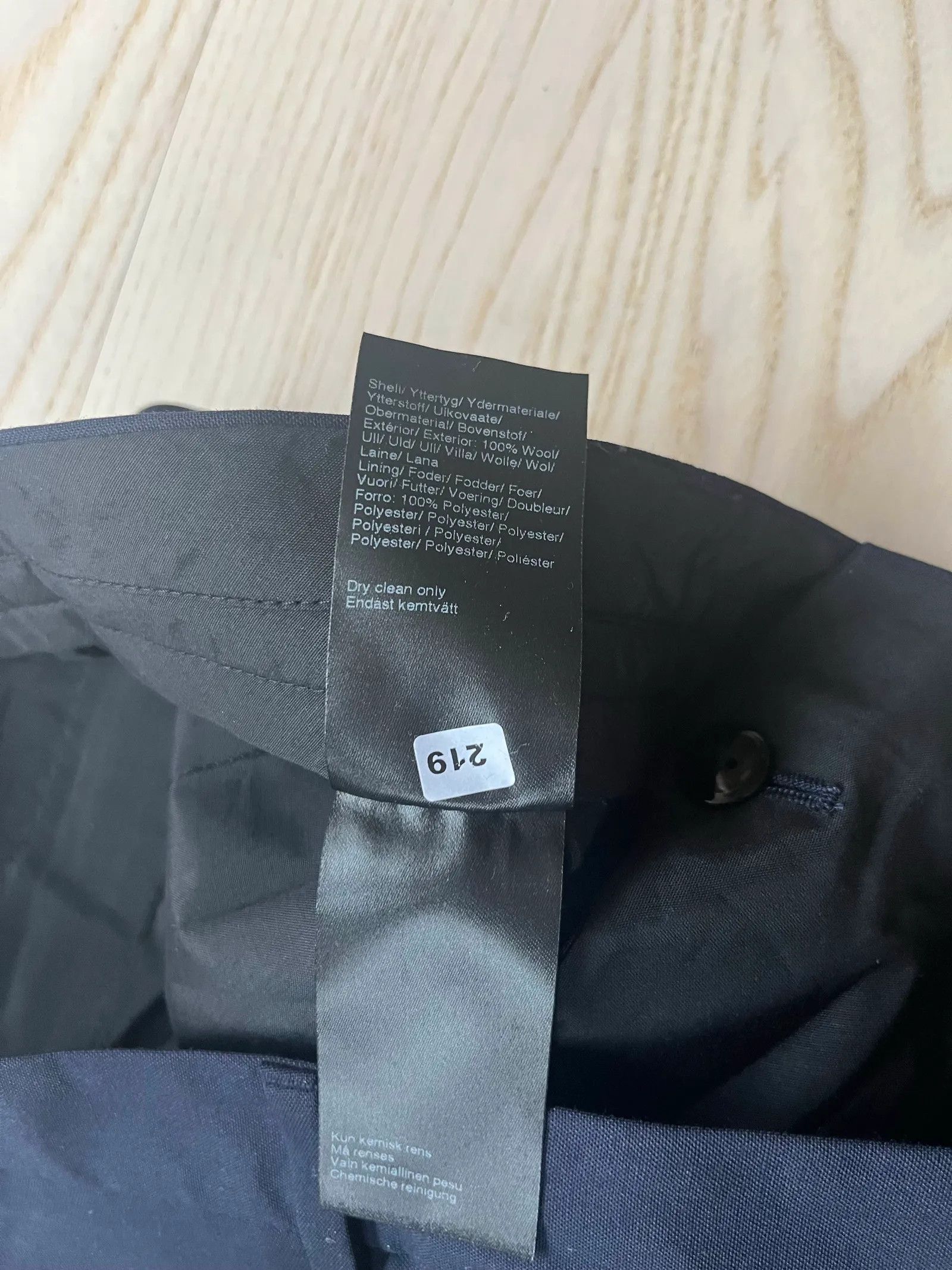 Filippa K Filippa K Formal Trousers Size 38R - 3 Thumbnail