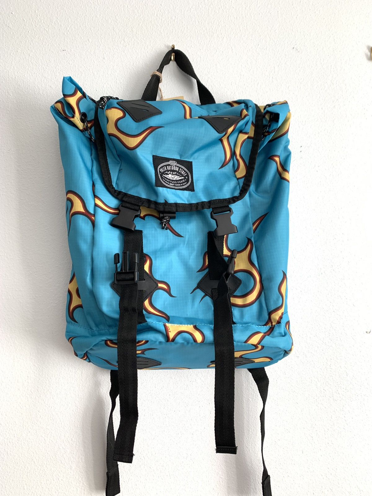 Golf wang store flames backpack