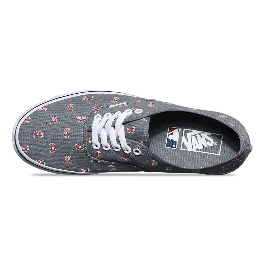 MLB × Vans Vans x MLB Authentic (Boston Red Sox/Grau) Size US 11 / EU 44 - 4 Thumbnail