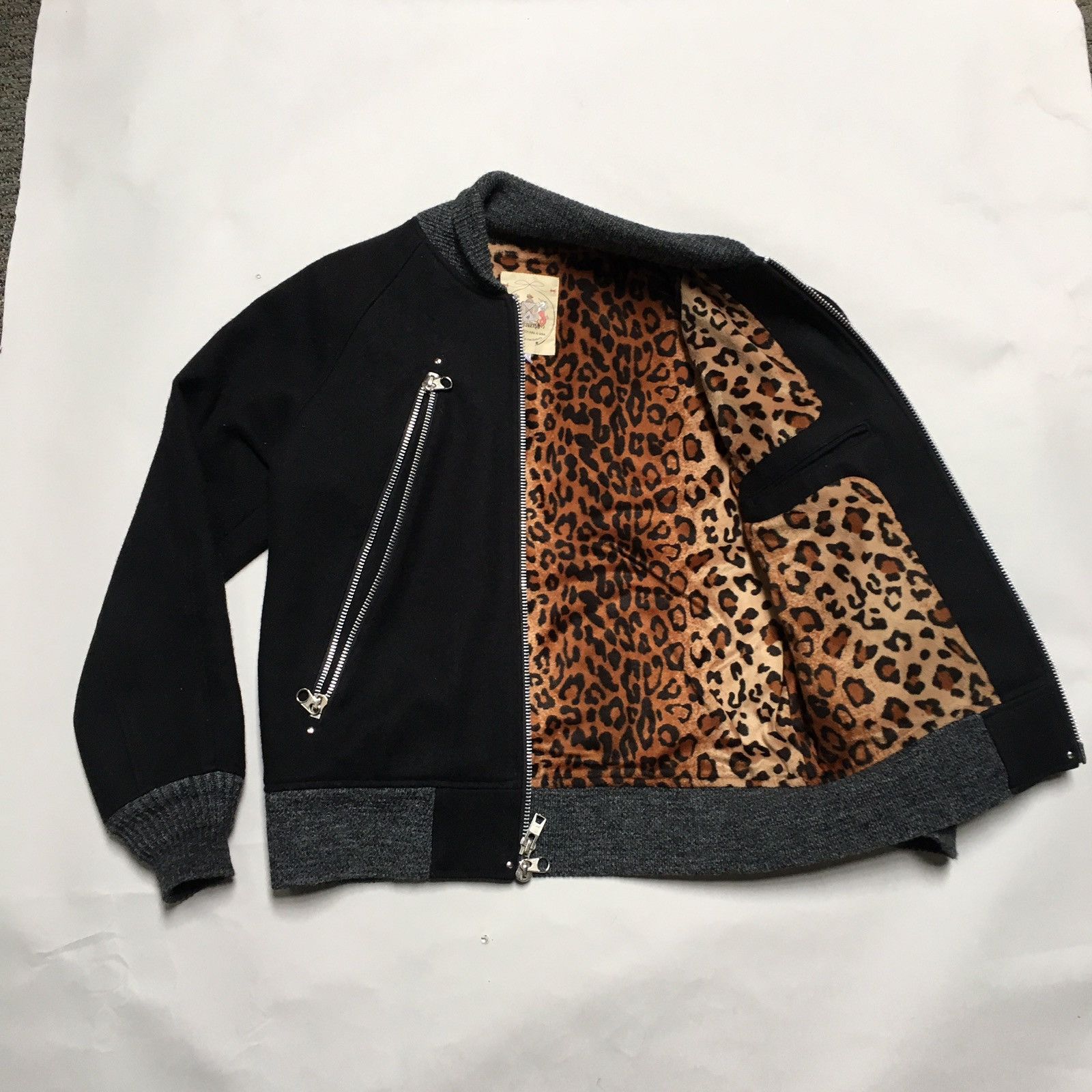 Monitaly Heavy Raglan Wool Bomber Sz 42 Size US M / EU 48-50 / 2 - 1 Preview