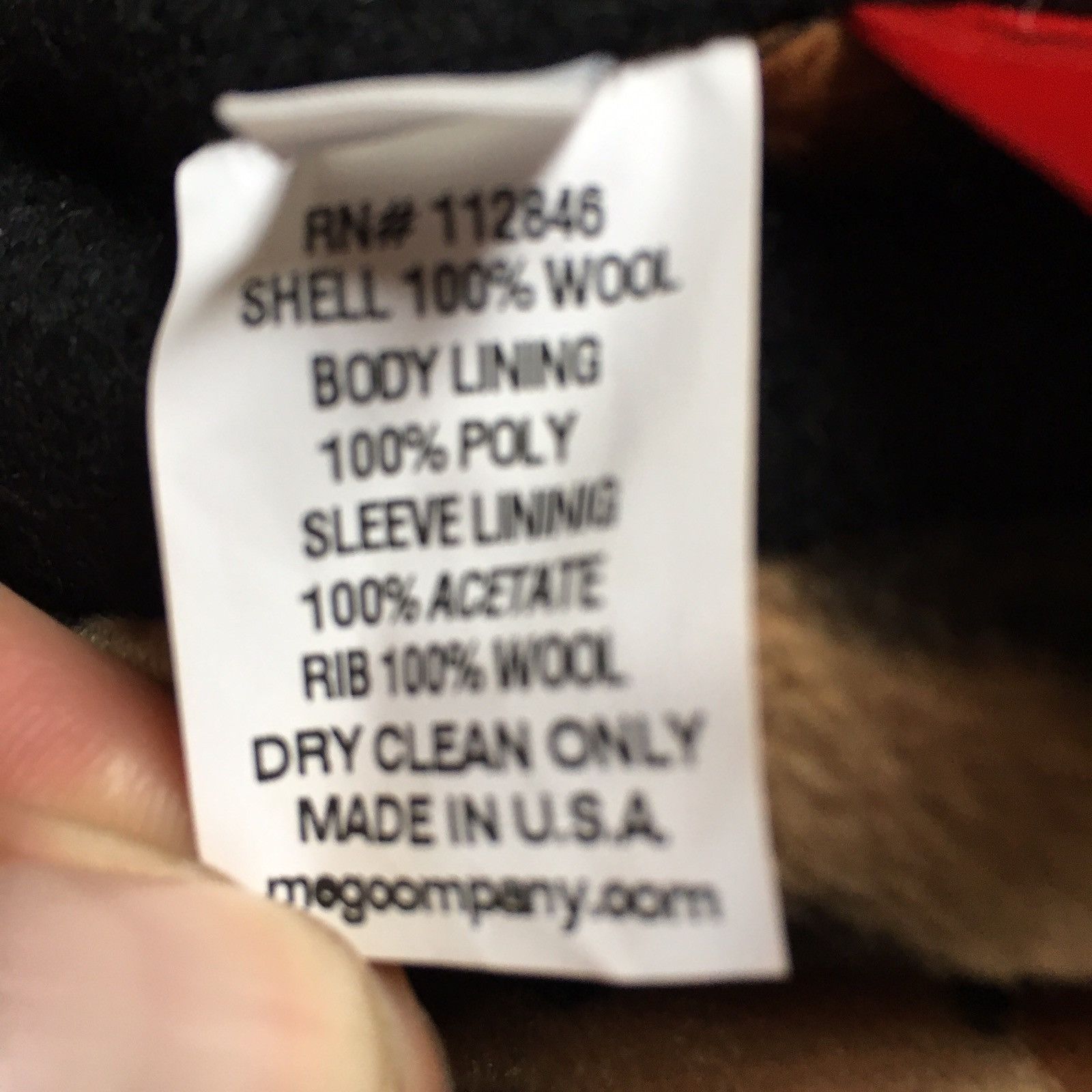 Monitaly Heavy Raglan Wool Bomber Sz 42 Size US M / EU 48-50 / 2 - 7 Thumbnail