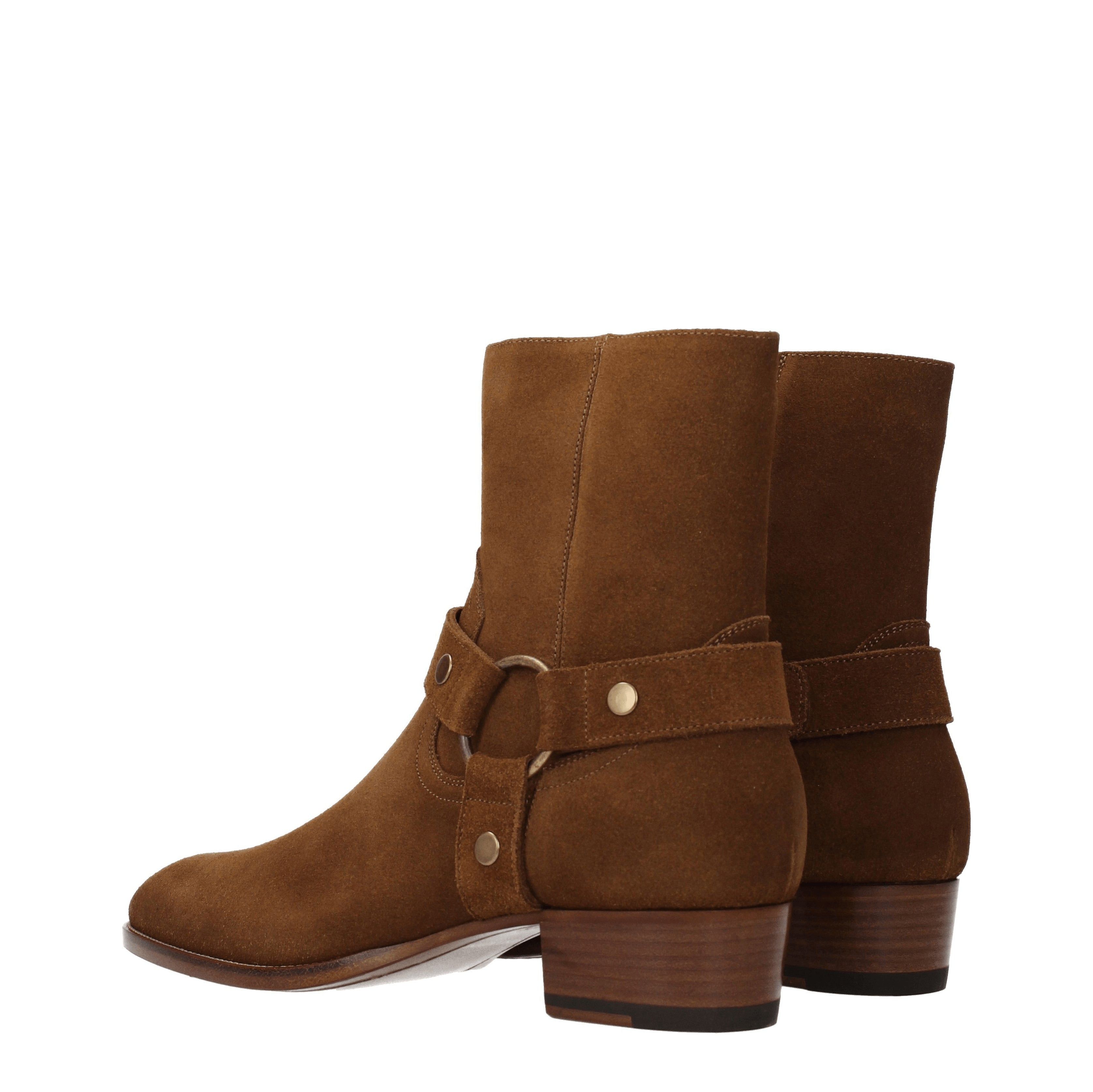 Saint Laurent Paris Ankle Boots in Suede Size US 9 / EU 42 - 4 Thumbnail