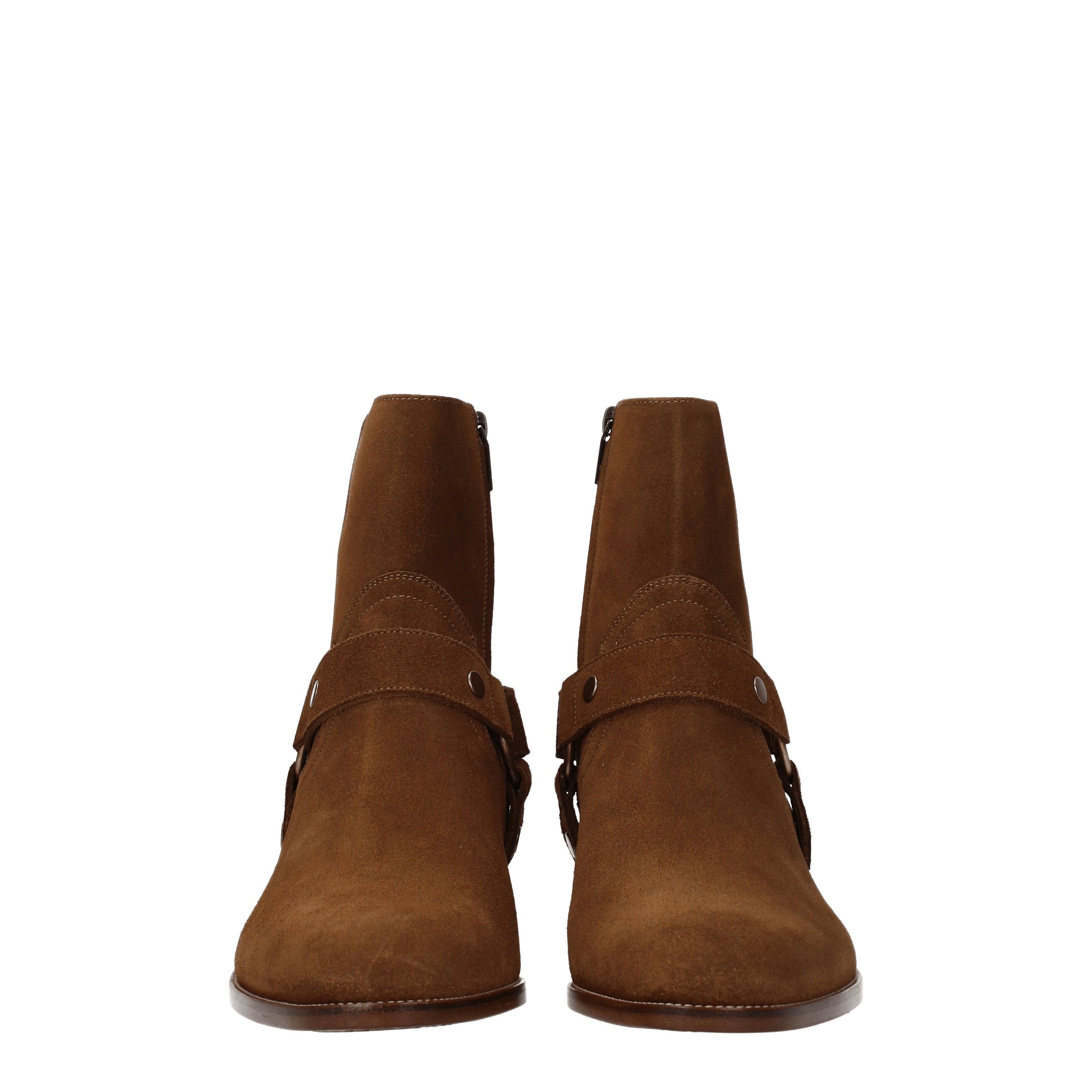 Saint Laurent Paris Ankle Boots in Suede Size US 9 / EU 42 - 3 Thumbnail