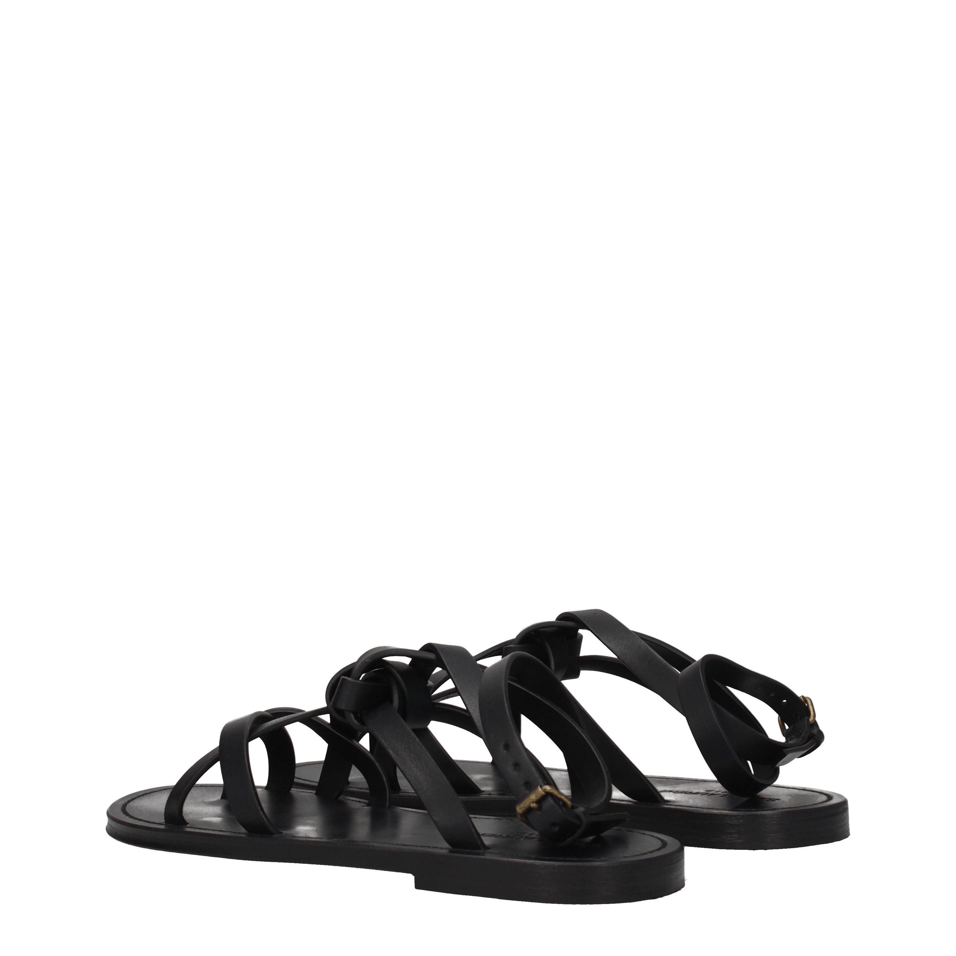 Saint Laurent Paris Flip Flops in Leather Size US 9.5 / EU 42-43 - 4 Thumbnail