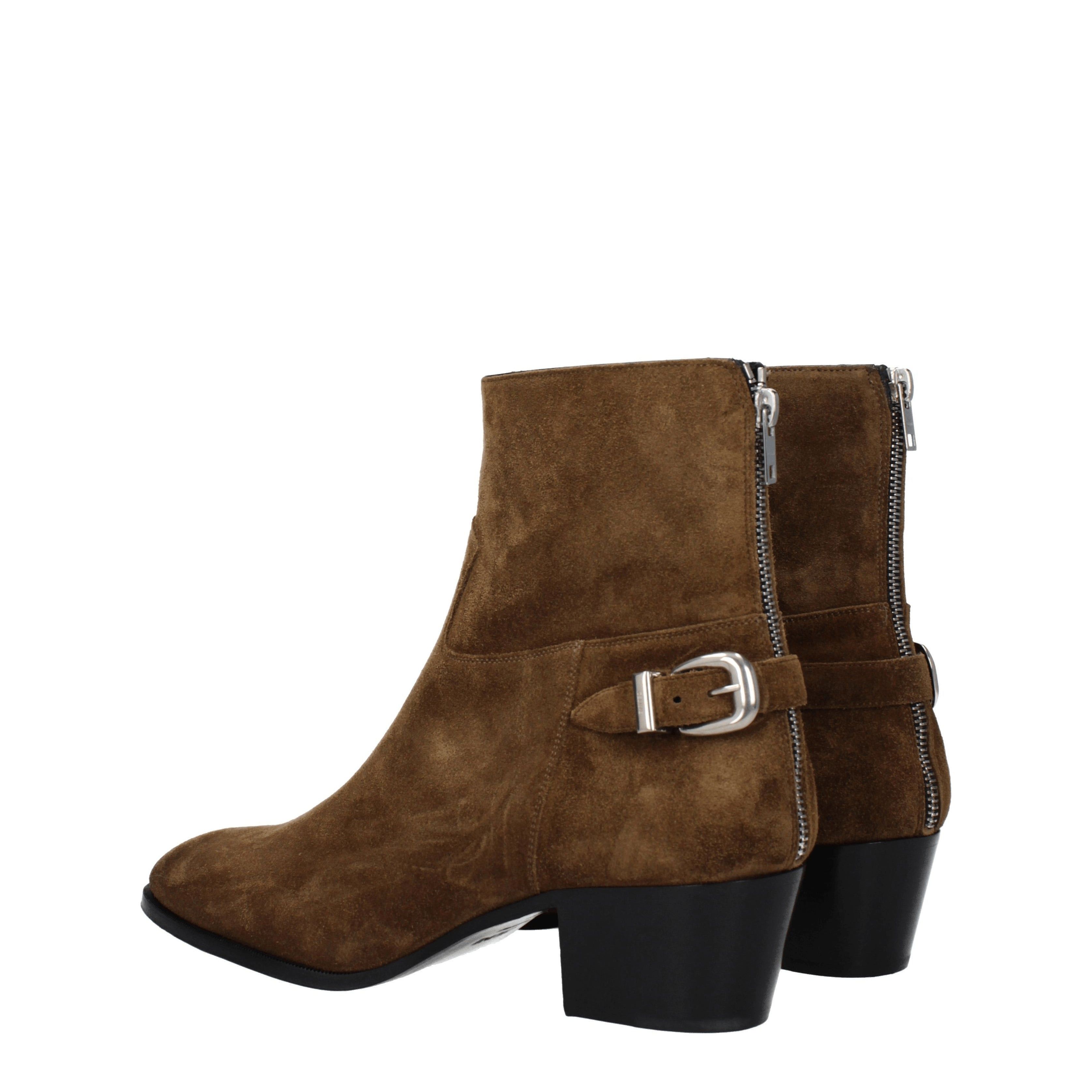 Celine Ankle Boots in Suede Size US 8 / EU 41 - 4 Thumbnail