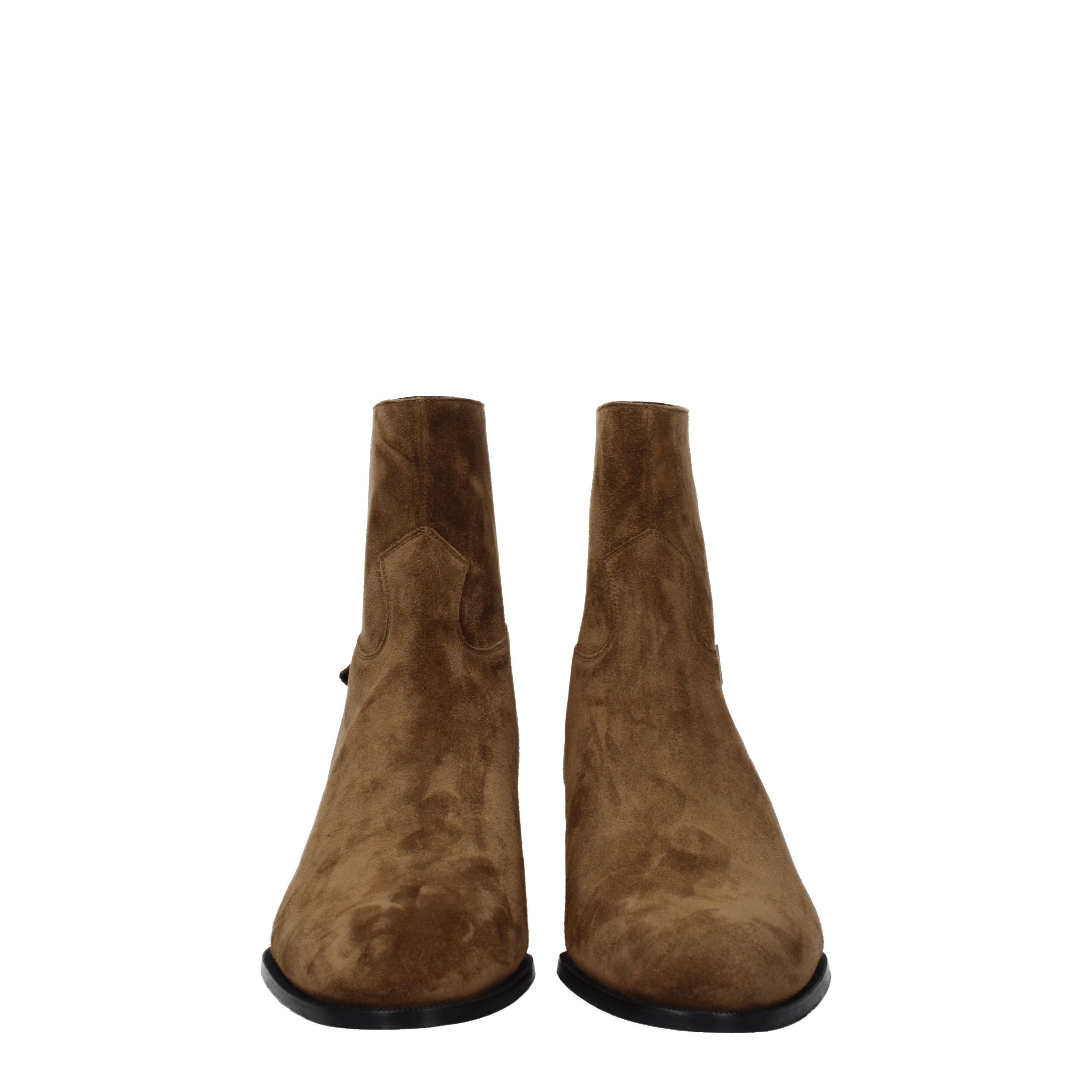 Celine Ankle Boots in Suede Size US 9 / EU 42 - 3 Thumbnail