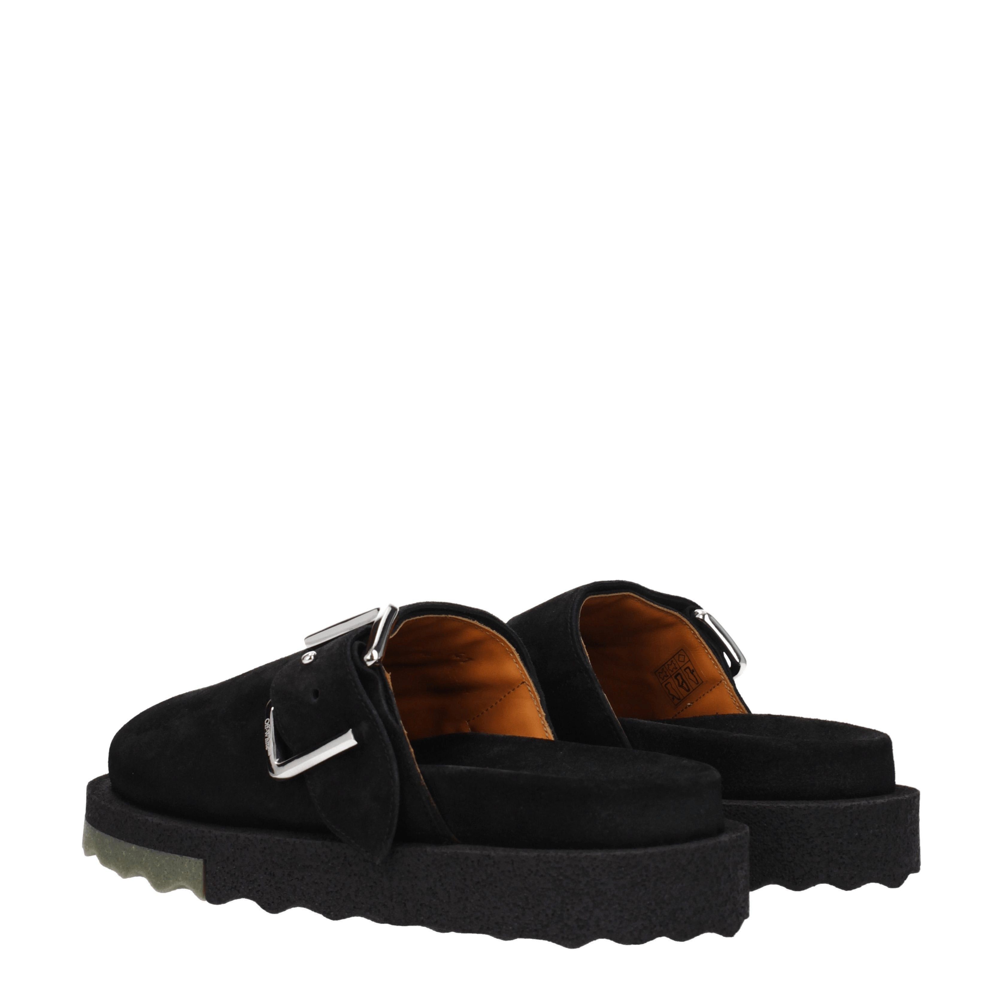 Off-White Slippers in Suede Size US 8 / EU 41 - 4 Thumbnail