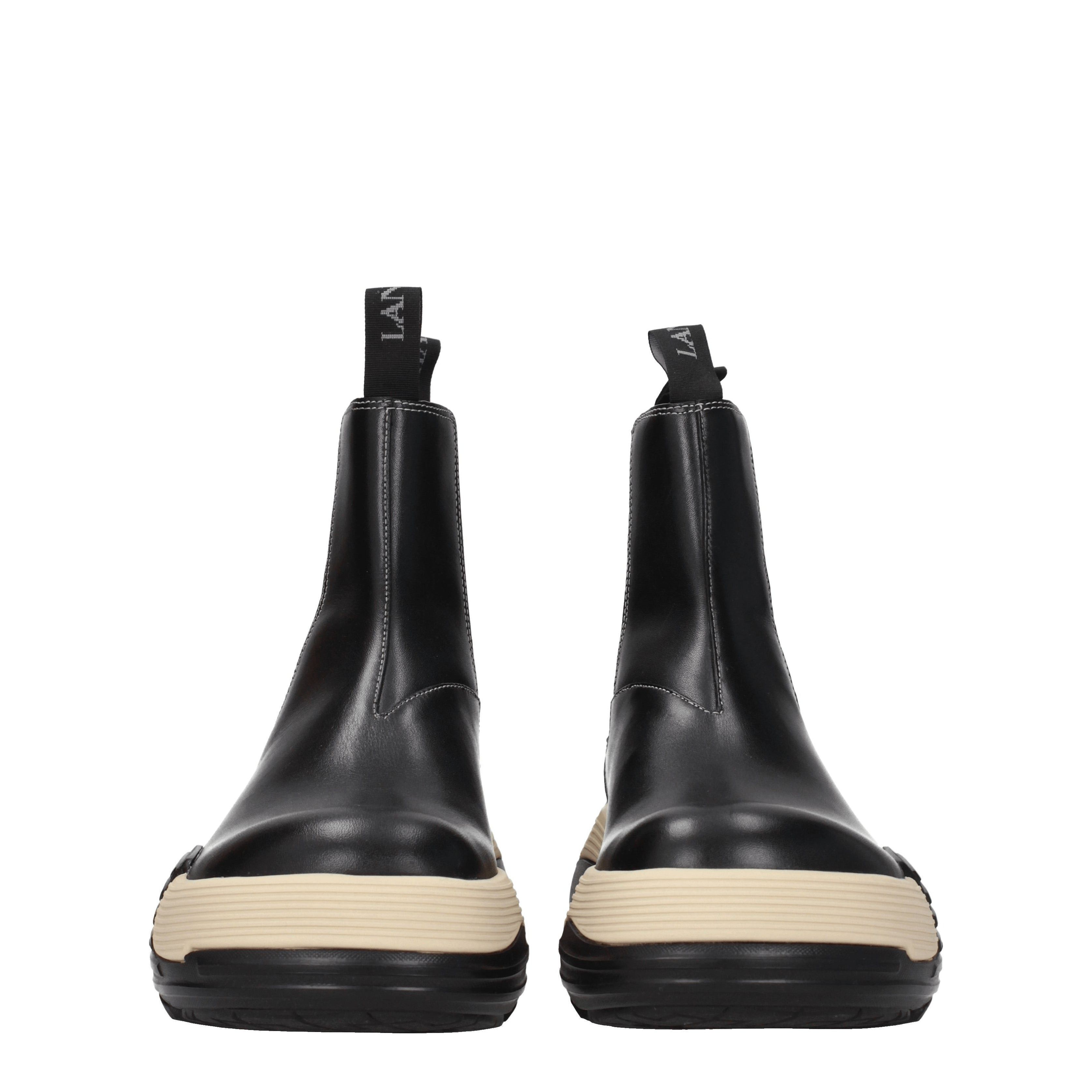 Lanvin Ankle Boots in Leather Size US 7 / EU 40 - 3 Thumbnail