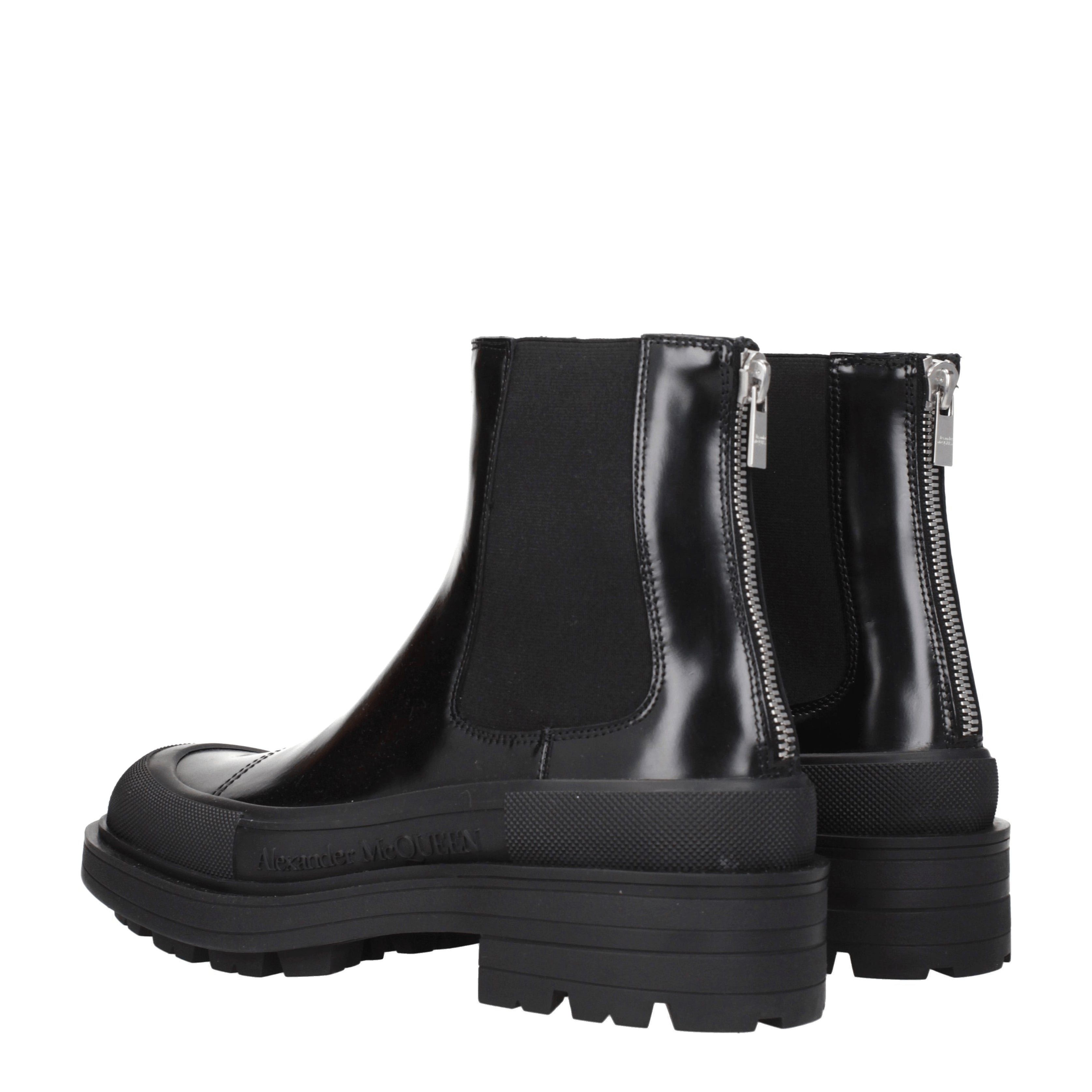 Alexander McQueen Ankle Boots in Leather Size US 9.5 / EU 42-43 - 4 Thumbnail
