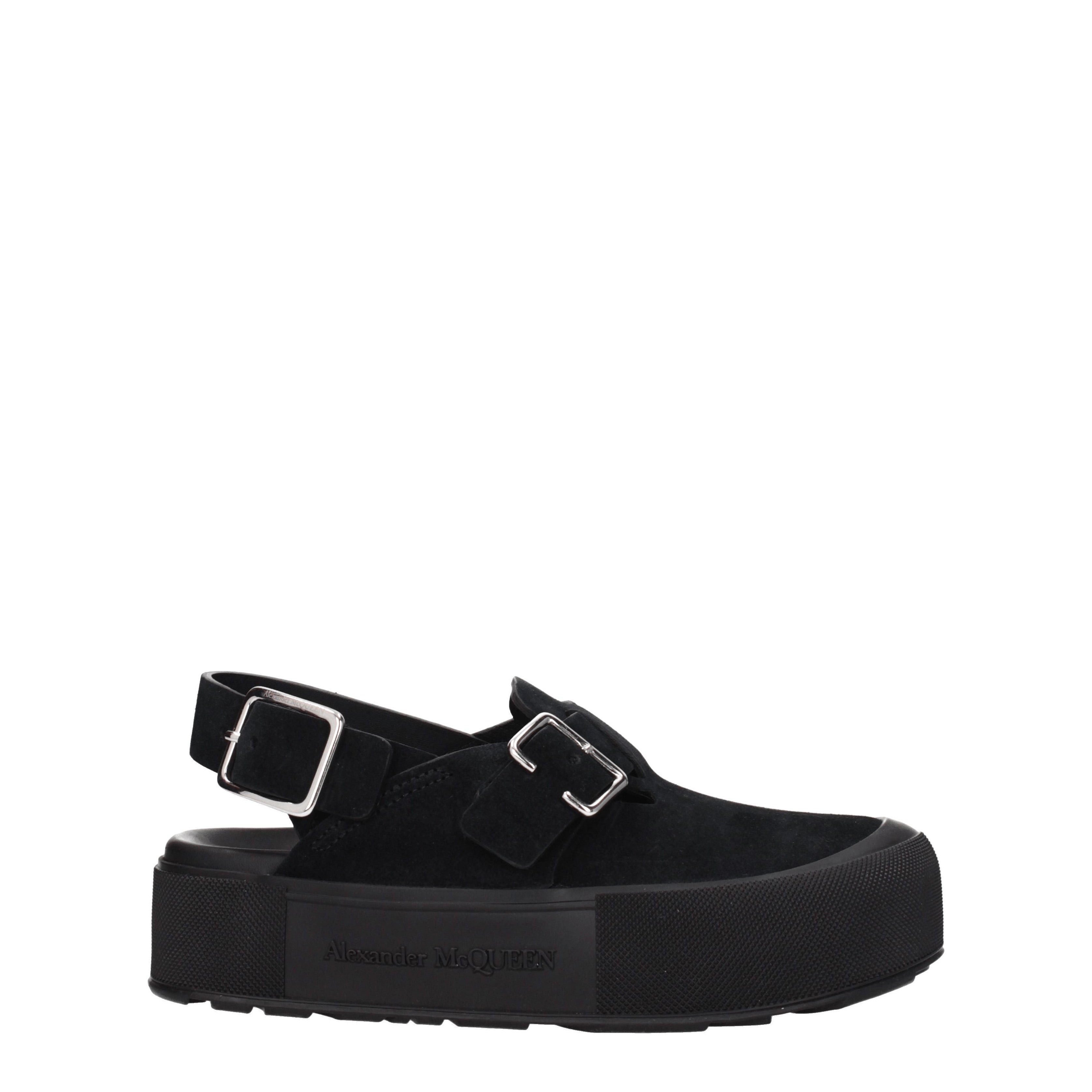Alexander McQueen Sandals in Suede Size US 8 / EU 41 - 2 Thumbnail