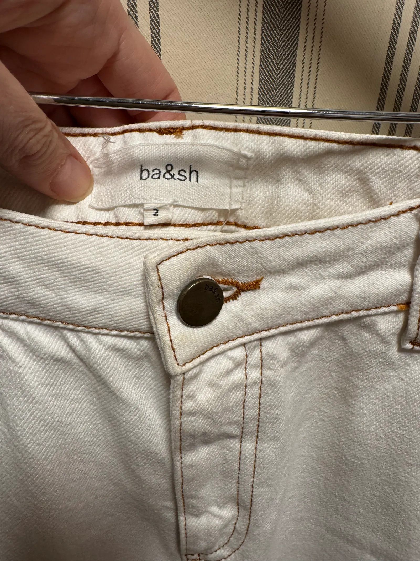 ba&sh ba&sh Jeans Size 27" / US 4 / IT 40 - 2 Thumbnail