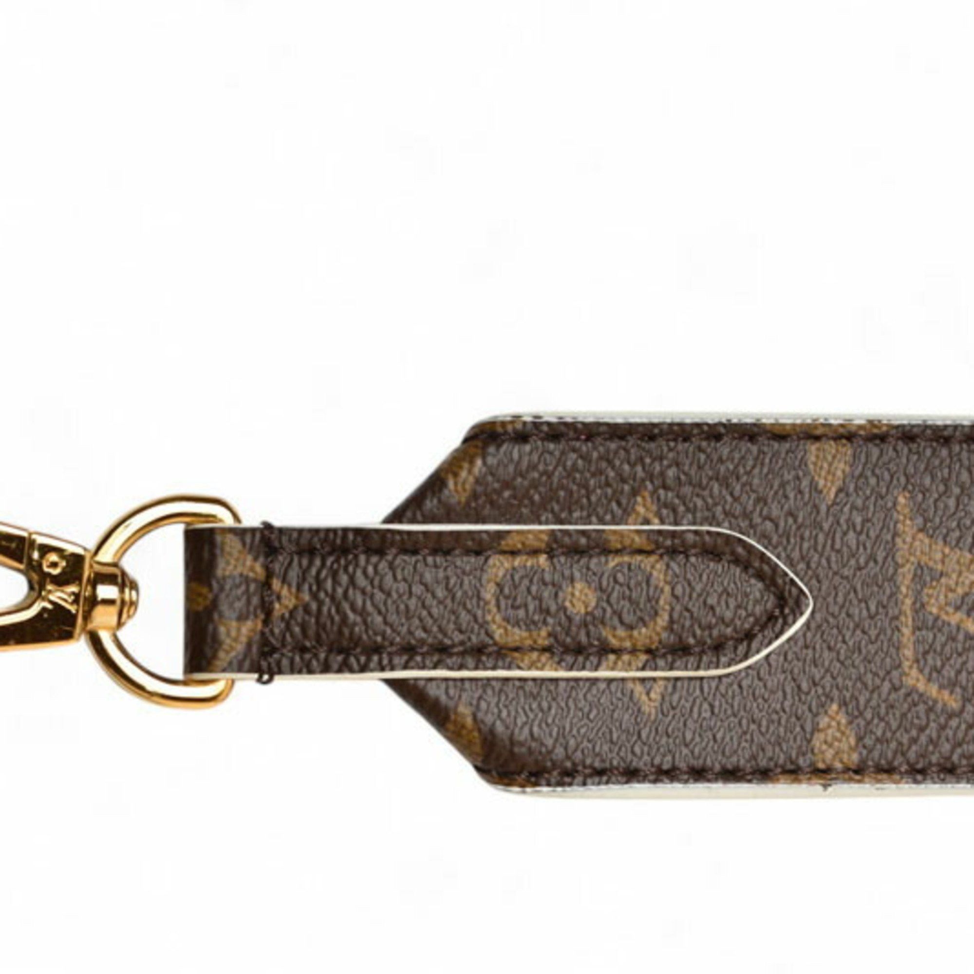 Louis Vuitton Louis Vuitton Shoulder Strap LOUIS VUITTON Bandouliere Monogram Hot Pink J02285 Size ONE SIZE - 4 Thumbnail