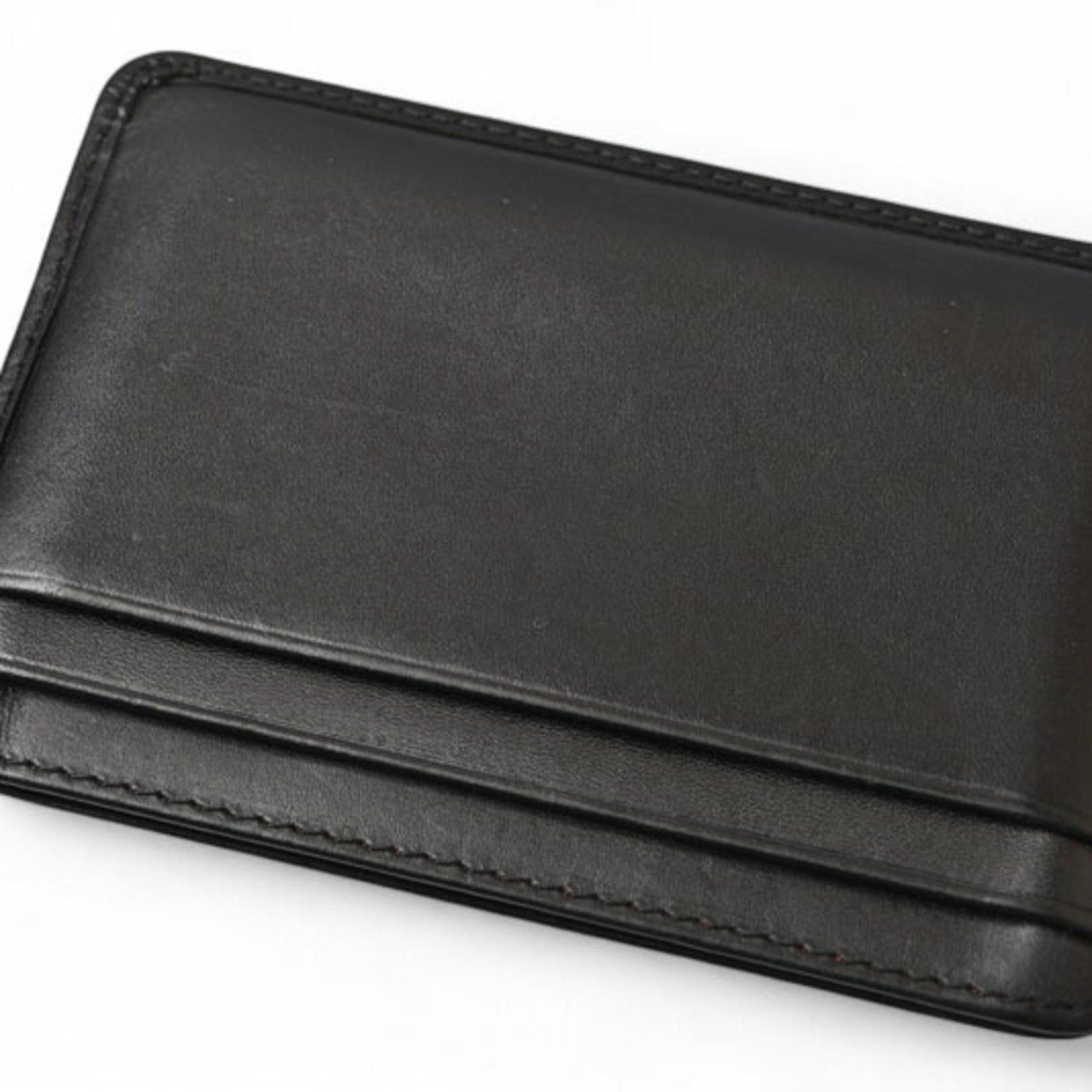 Chanel CHANEL Card Case Business Holder Cambon Line Leather Black Size ONE SIZE - 5 Thumbnail