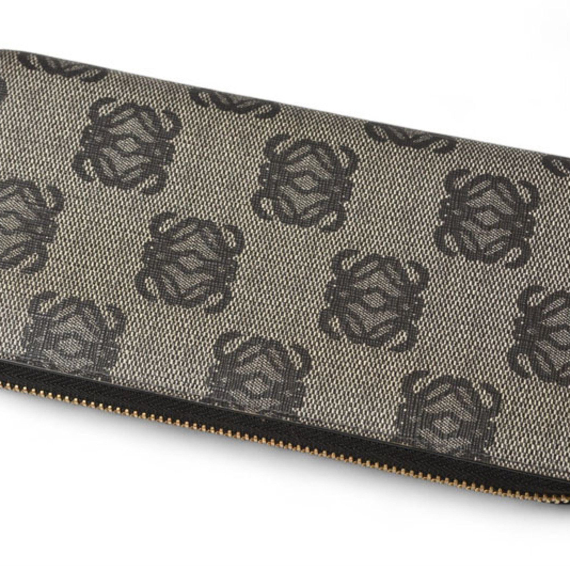 Loewe LOEWE Wallet Long ZIP AROUND Anagram Gray Black Size ONE SIZE - 4 Thumbnail