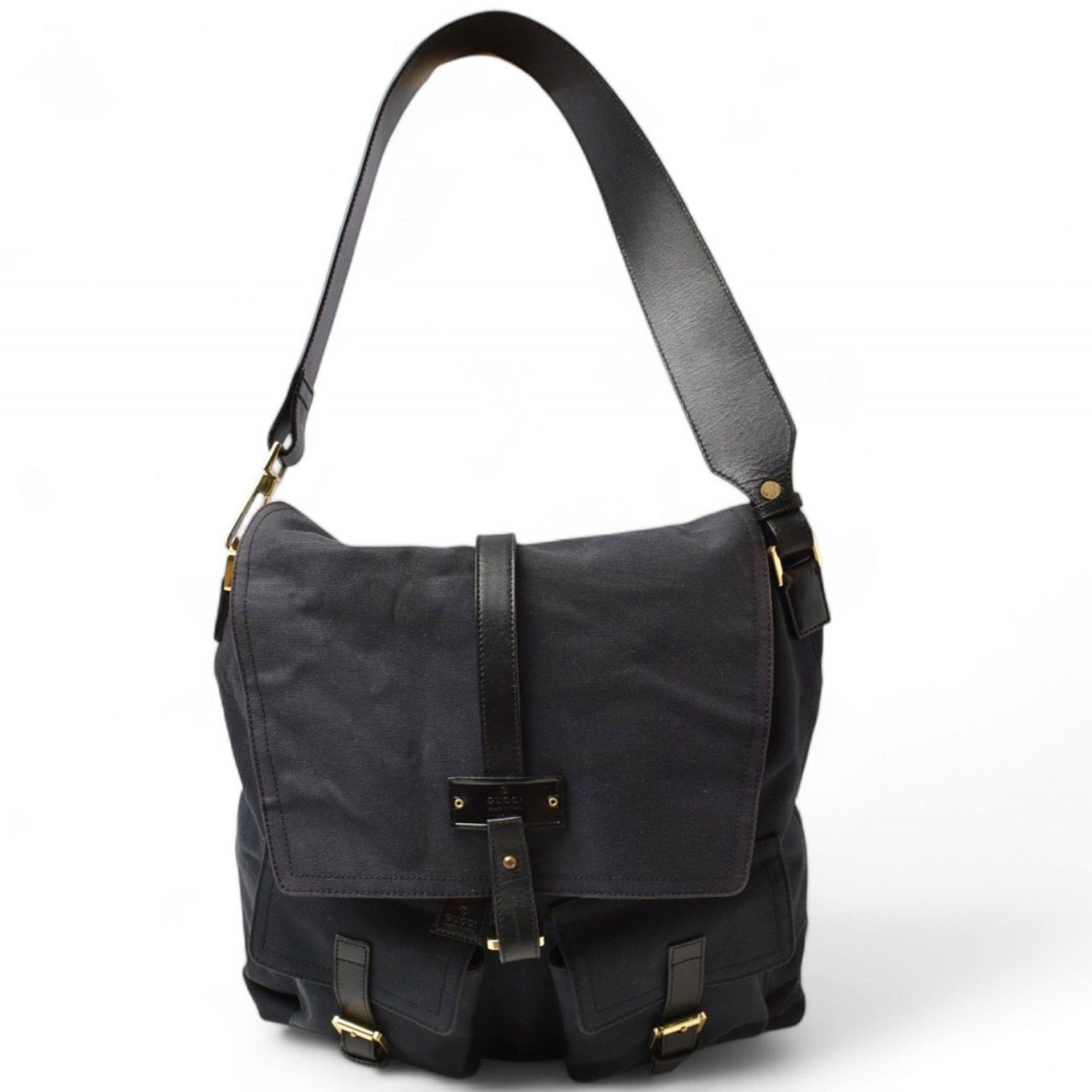 Gucci GUCCI Shoulder Bag Body Black 92473 Size ONE SIZE - 2 Thumbnail