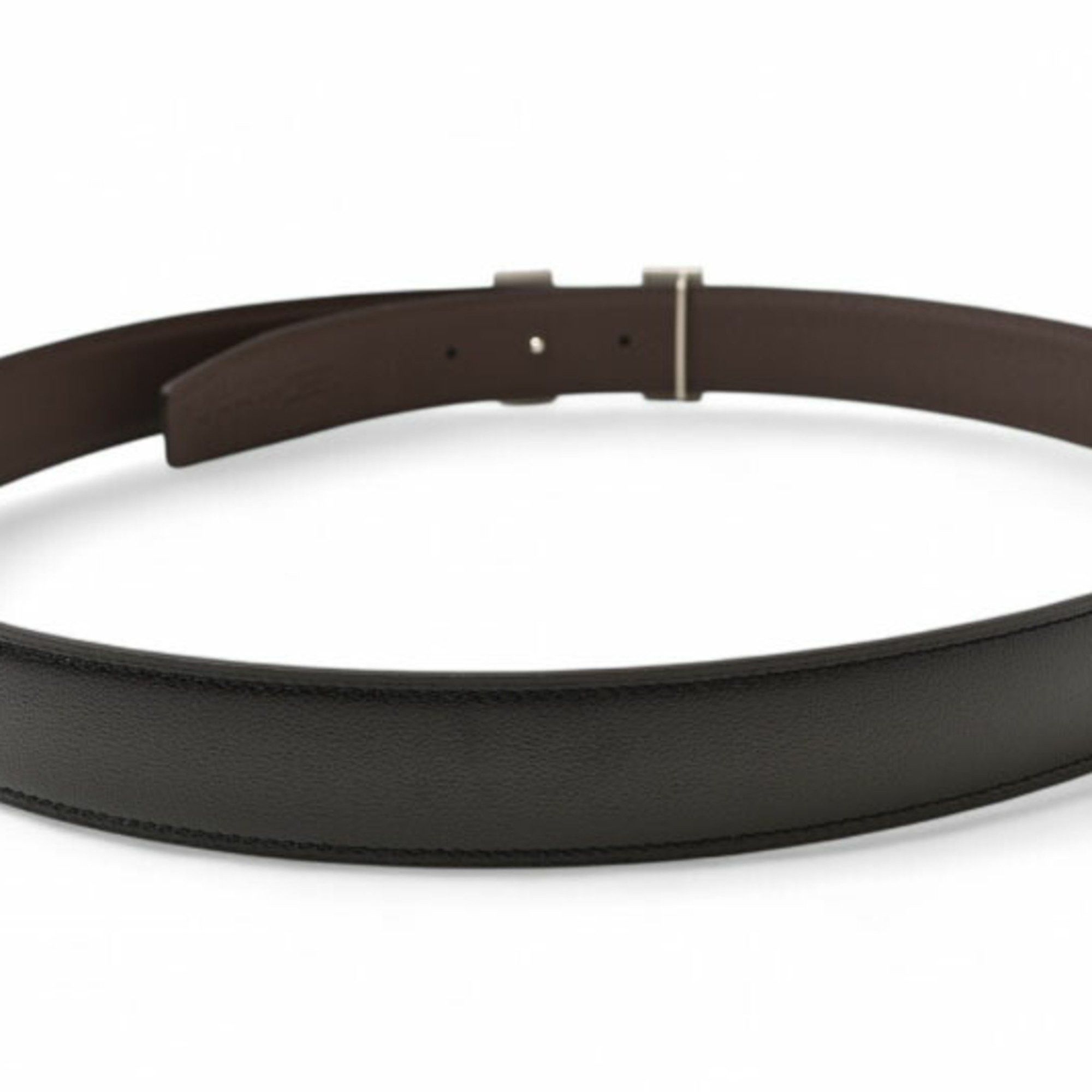 Hermes Hermes Belt Reversible HERMES Constance Size 95 H Buckle Box Calf Togo Black Chocolate Unused Size ONE SIZE - 7 Thumbnail
