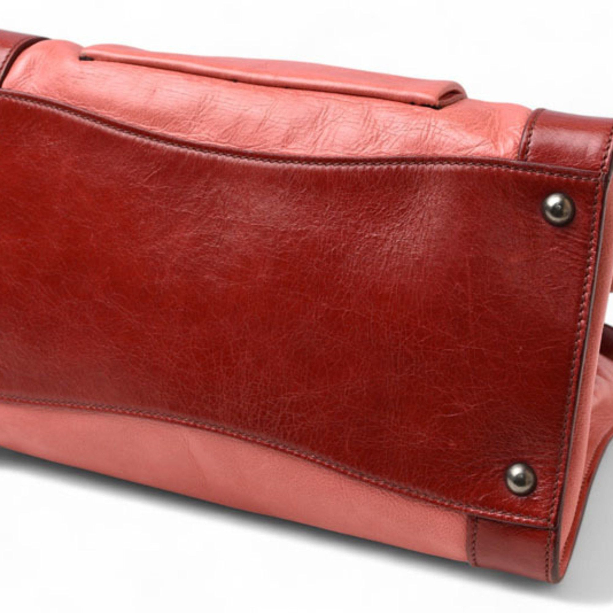 Miu Miu Miu Miu Miu Shoulder Bag Handbag miumiu RN0943 Leather ROSA RUBINO 2way Size ONE SIZE - 11 Thumbnail