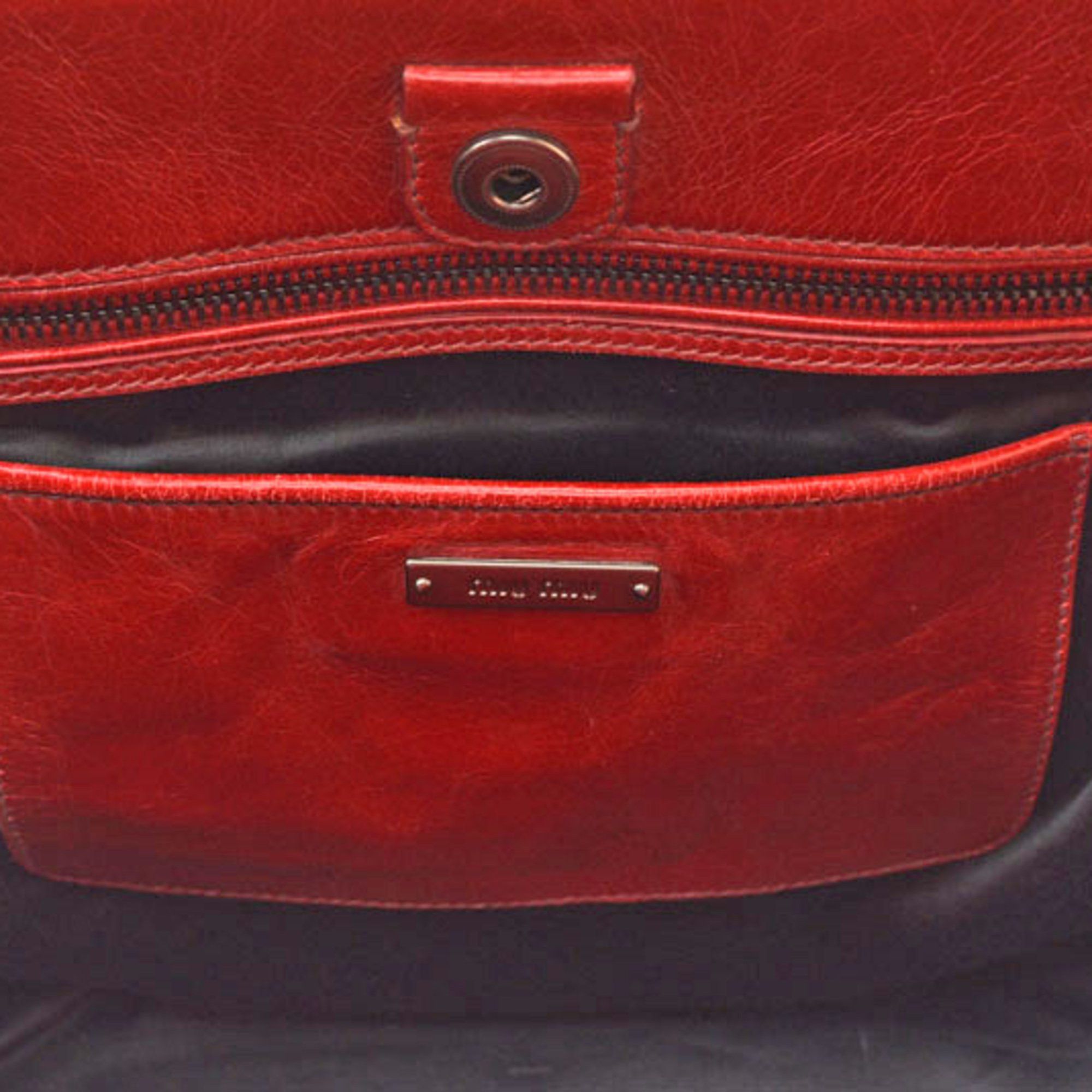Miu Miu Miu Miu Miu Shoulder Bag Handbag miumiu RN0943 Leather ROSA RUBINO 2way Size ONE SIZE - 14 Thumbnail