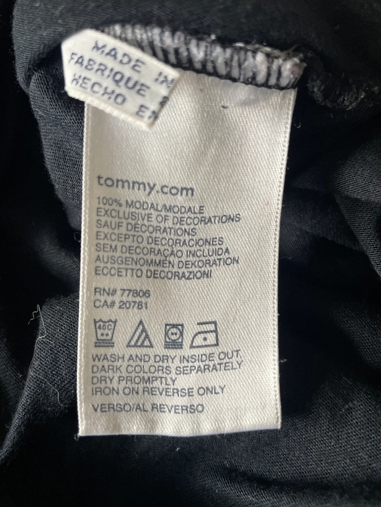 Tommy Hilfiger Tommy Hilfiger Tommy Hilfiger Top Size M / US 6-8 / IT 42-44 - 3 Thumbnail