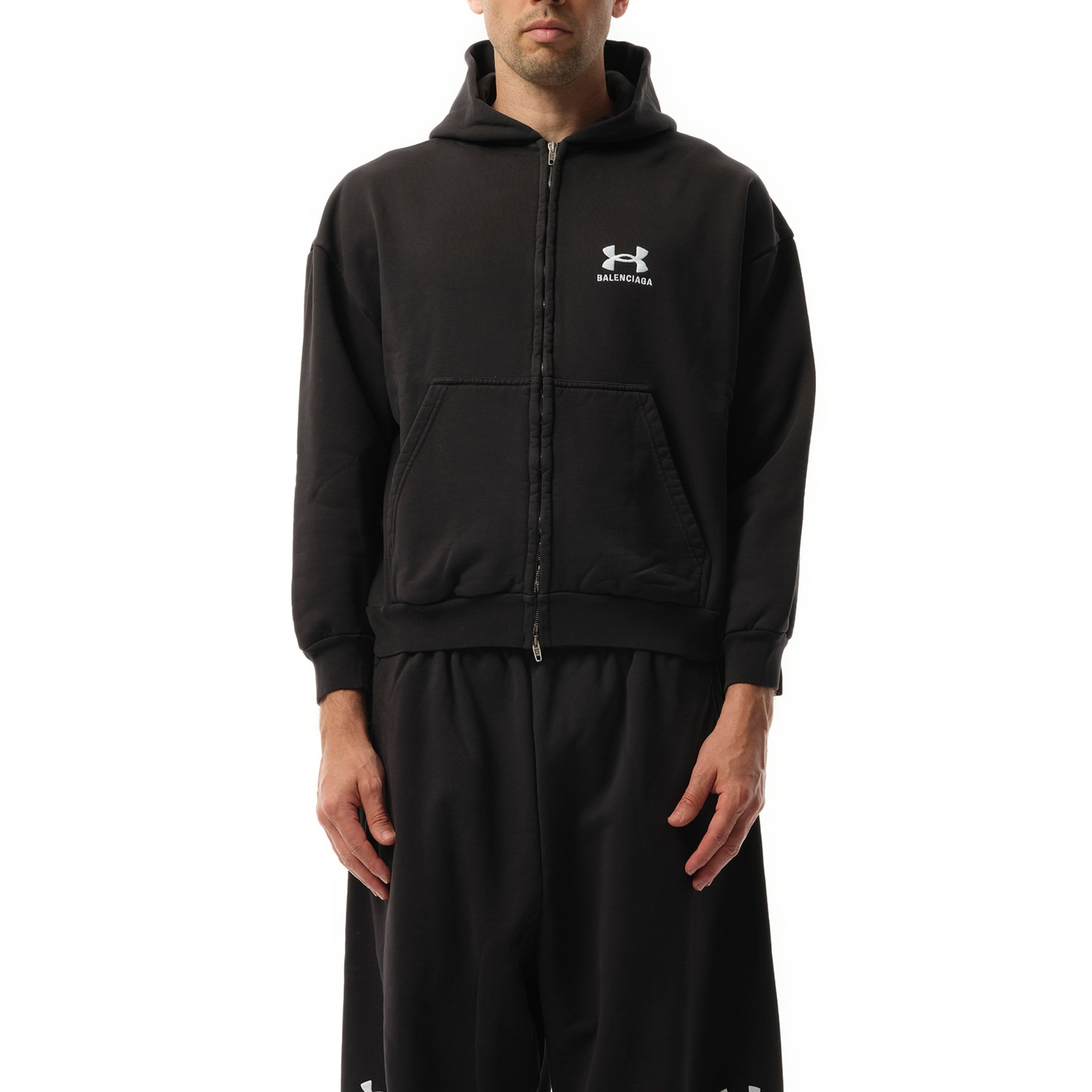 Balenciaga × Under Armour under armour® zip-up hoodie regular fit Size US S / EU 44-46 / 1 - 2 Thumbnail