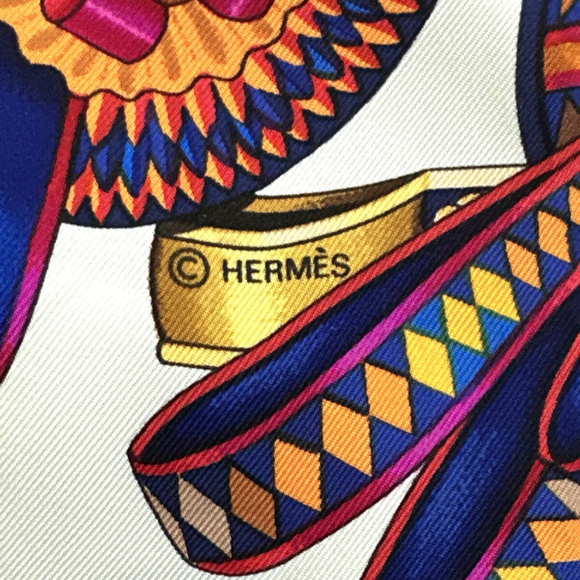 Hermes Hermès Carré 90 scarf Size ONE SIZE - 3 Thumbnail