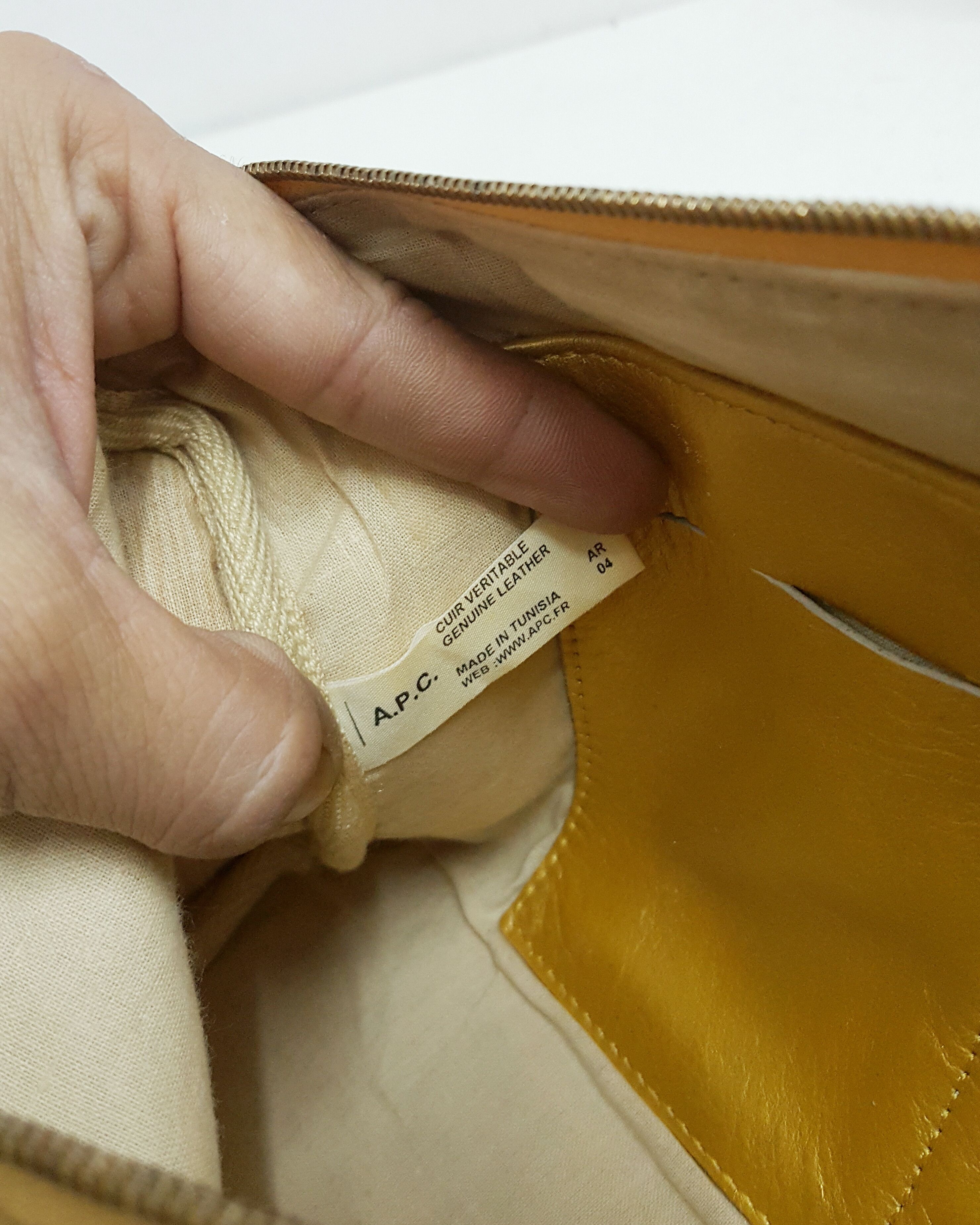 A.P.C. A.P.C Leather Clutch Bag Size ONE SIZE - 10 Thumbnail