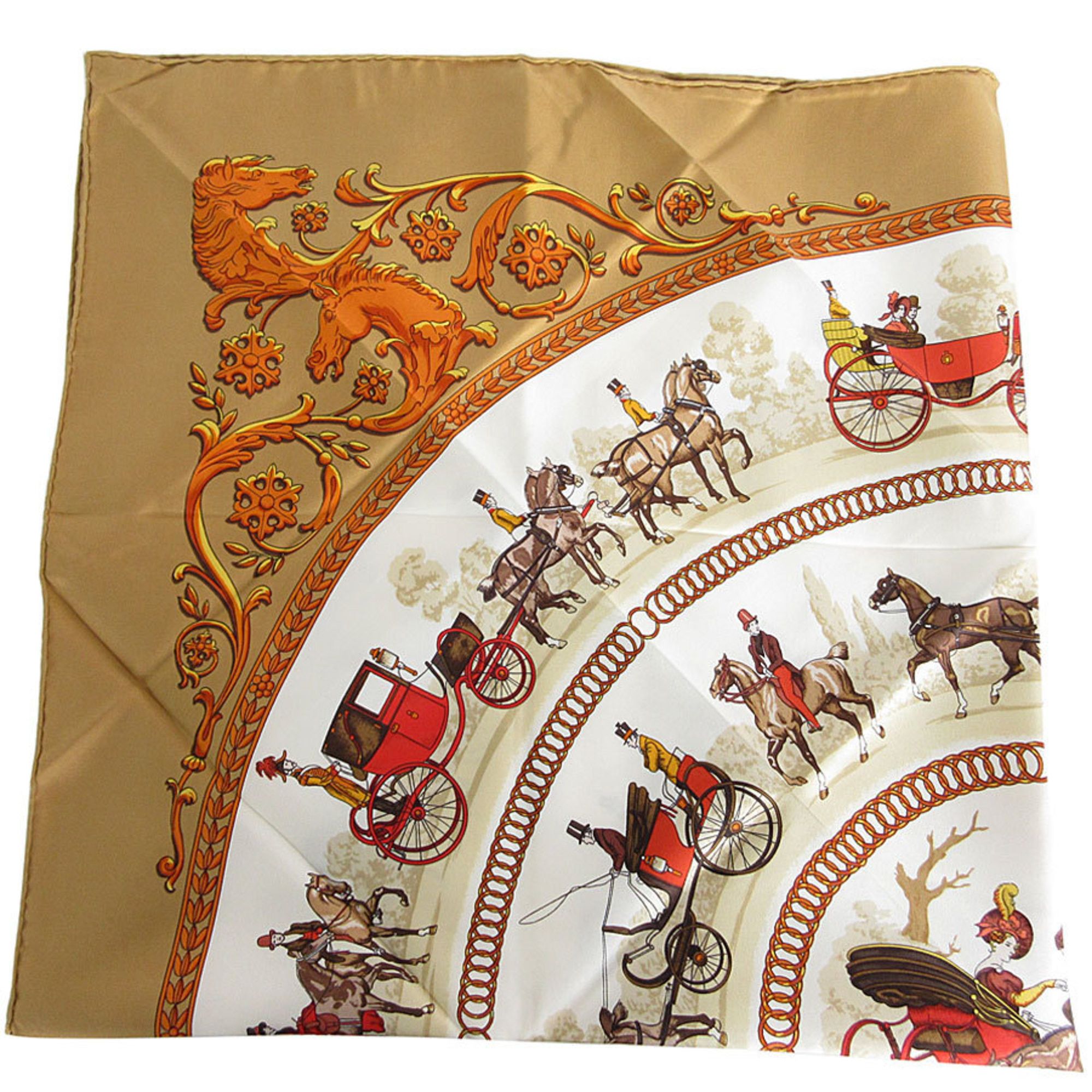 Hermes Hermès Carré 90 scarf Size ONE SIZE - 3 Thumbnail